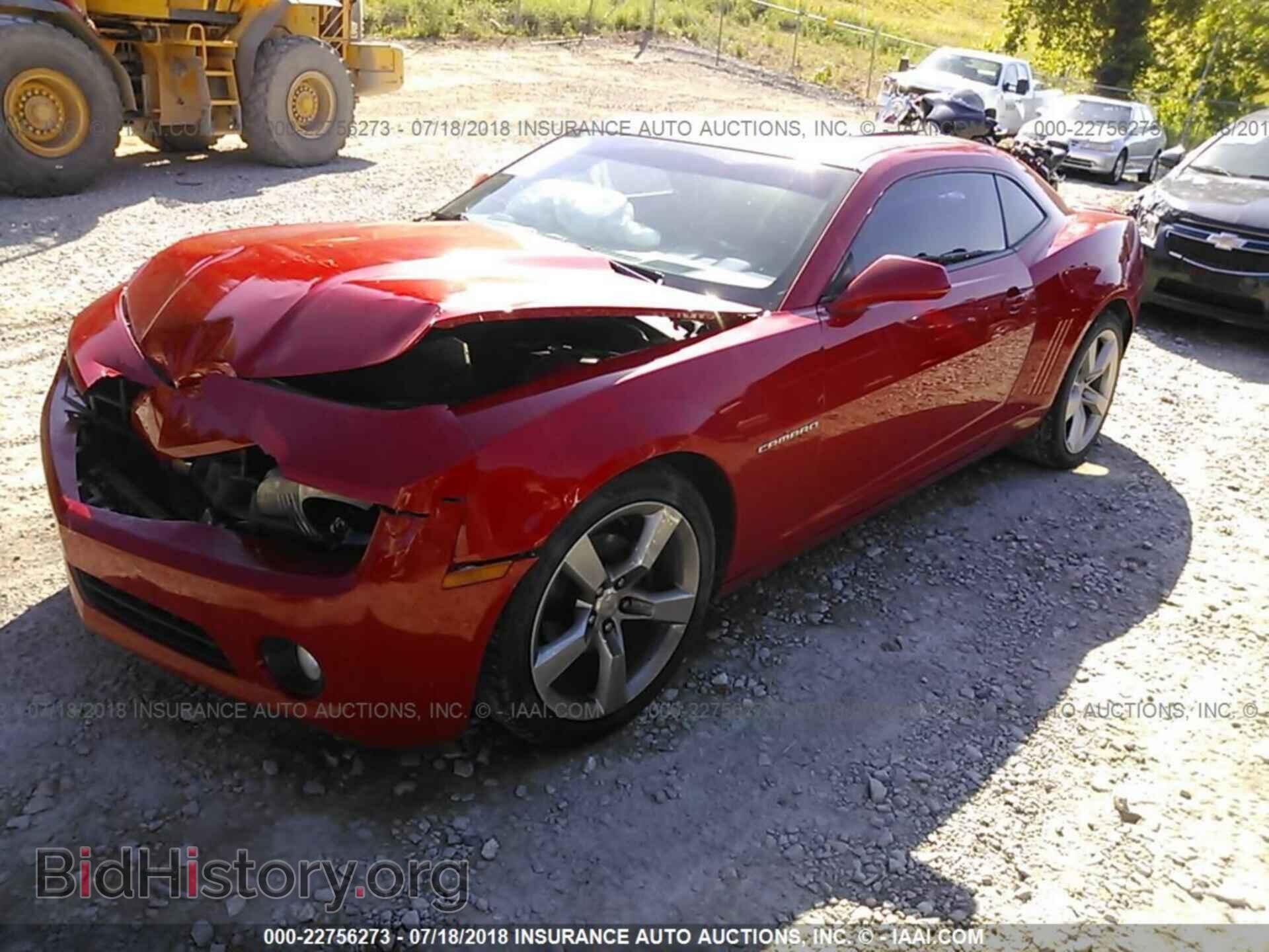 2012 Chevrolet Camaro - VIN: 2G1FC1E34C9113754 - Фото 2