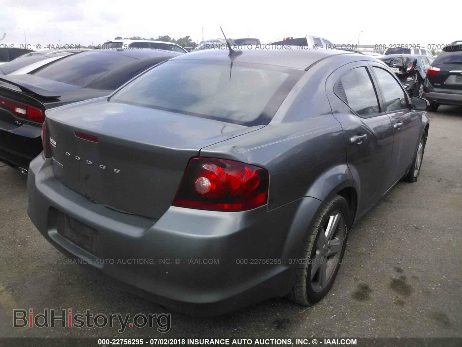 2013 Dodge Avenger - VIN: 1C3CDZAB2DN534989 - Фото 4