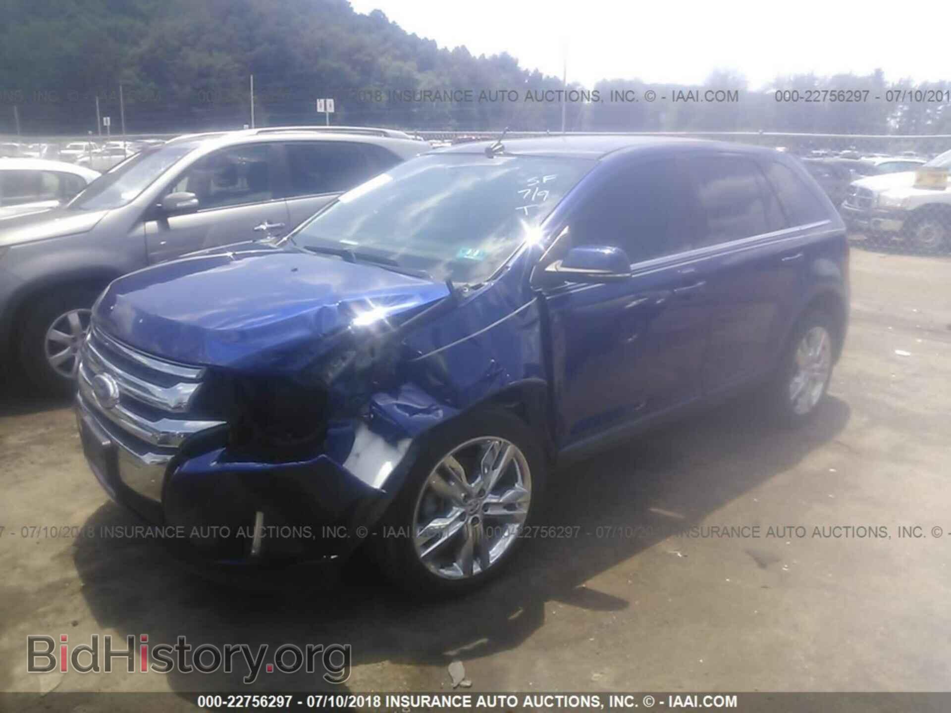 2014 Ford Edge - VIN: 2FMDK4KC5EBB16242 - Фото 2