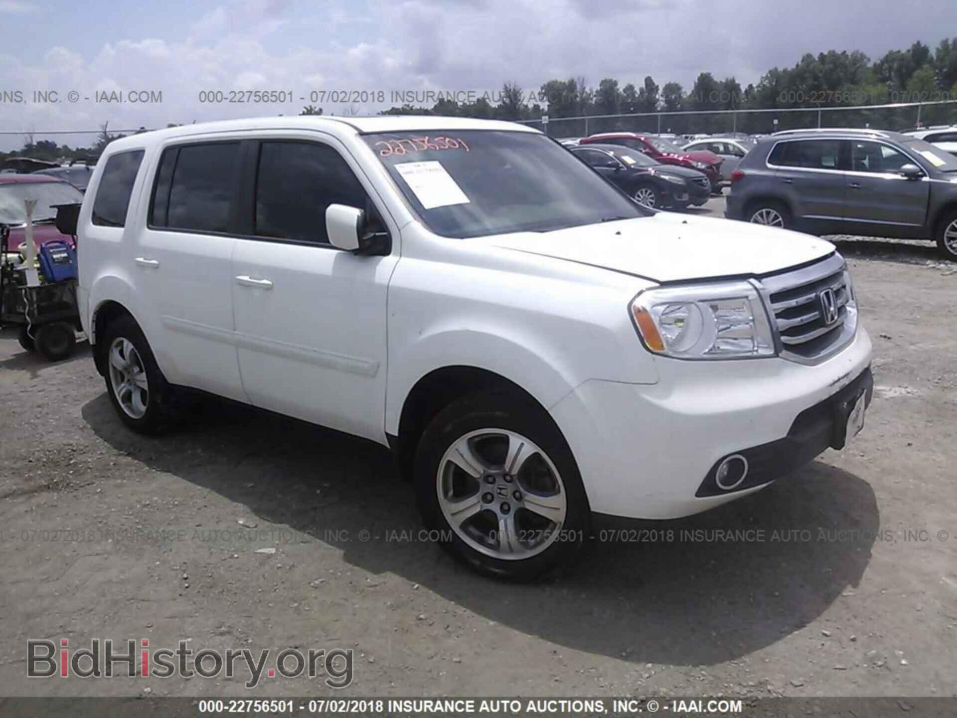 Фотография 5FNYF4H55CB035440 - Honda Pilot 2012
