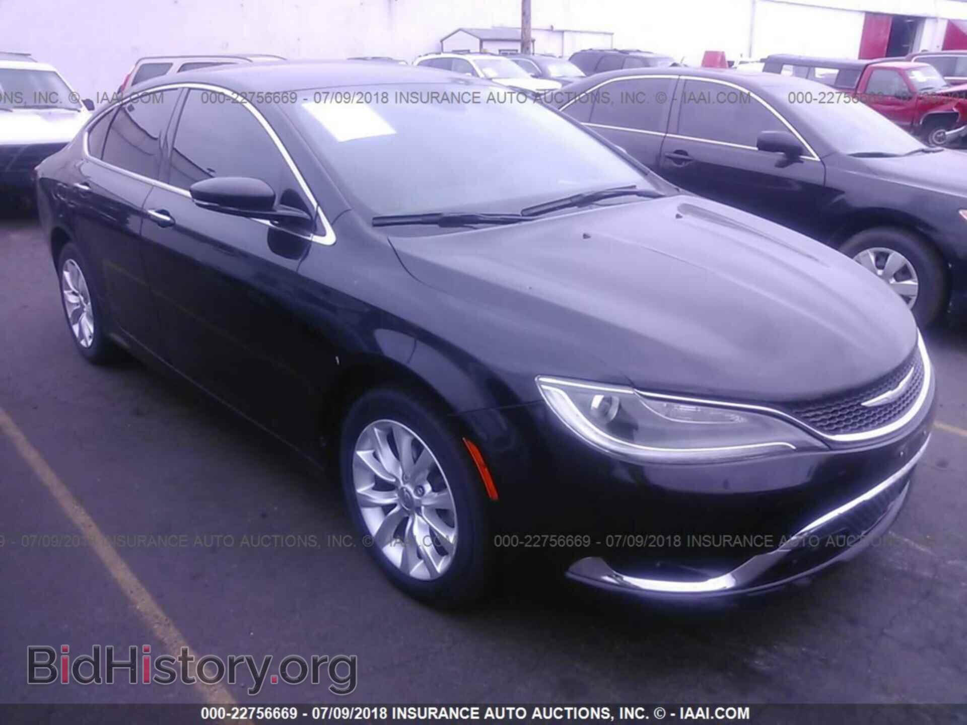 Photo 1C3CCCCB3FN545595 - Chrysler 200 2015