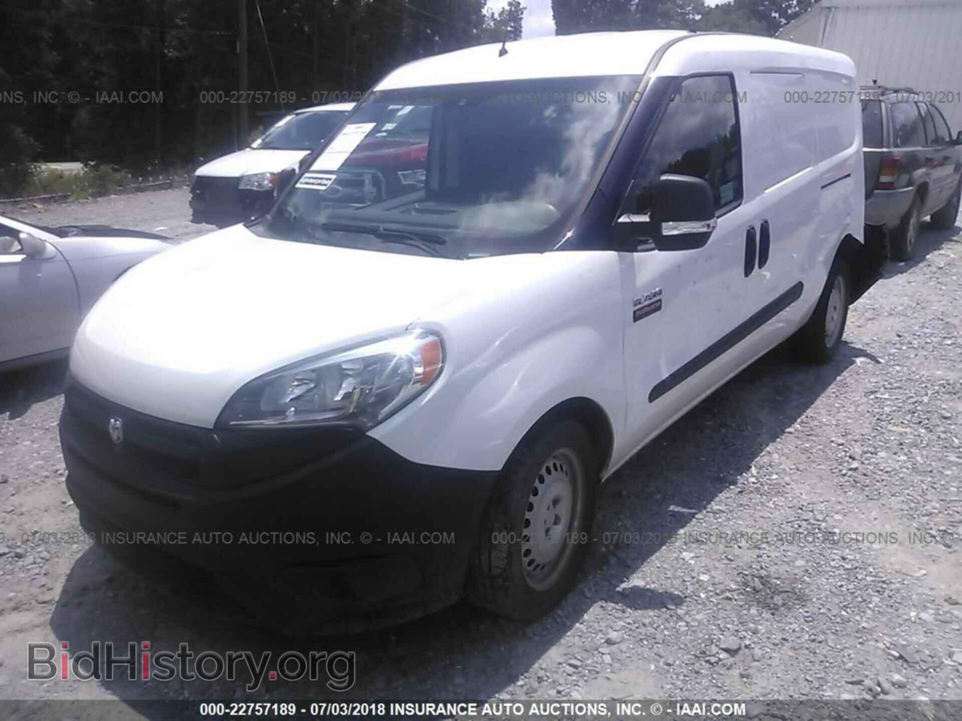 2017 Ram Promaster - VIN: ZFBERFAB4H6E56399 - Фото 2