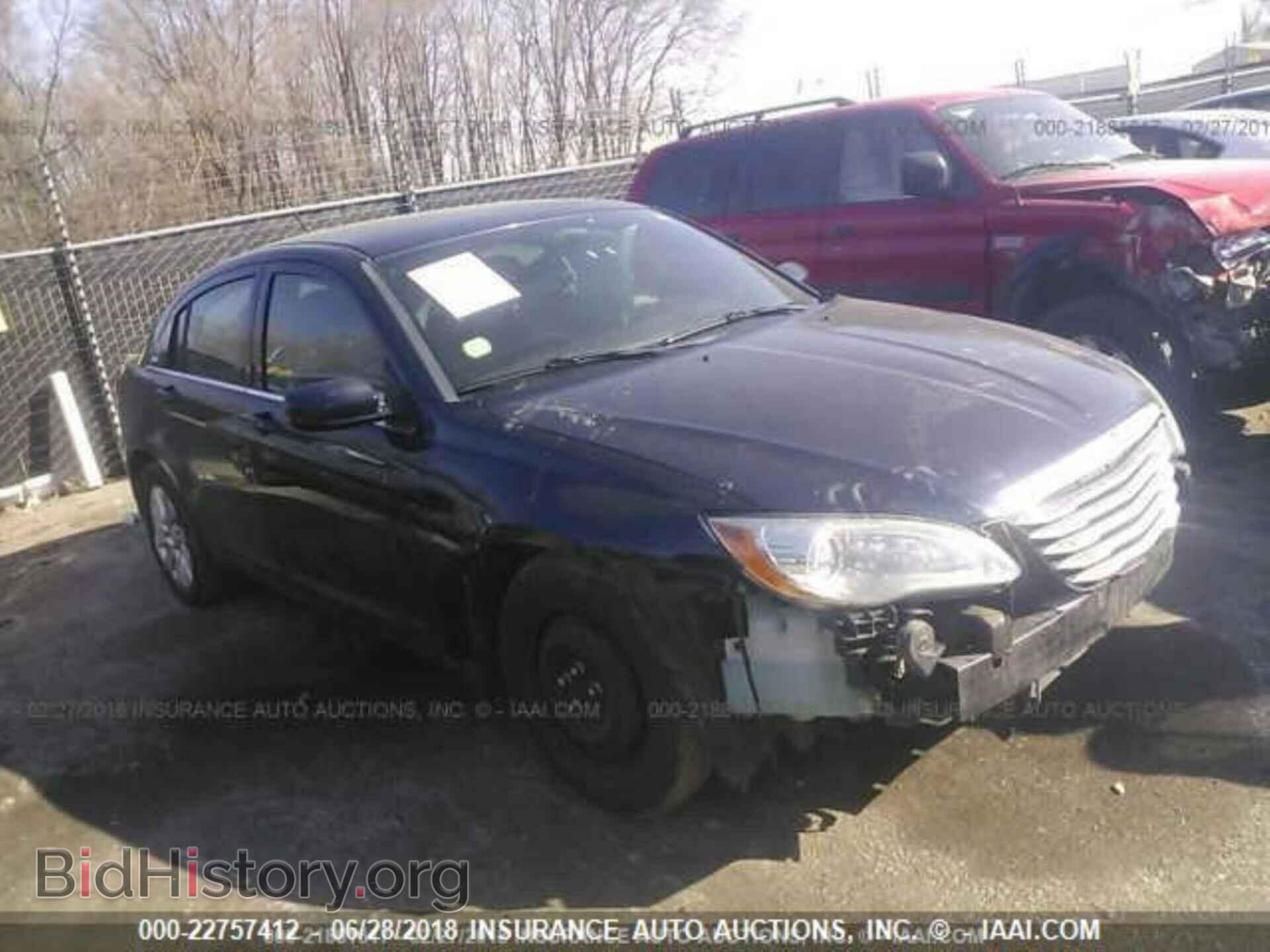 Photo 1C3CCBAB0DN733372 - CHRYSLER 200 2013