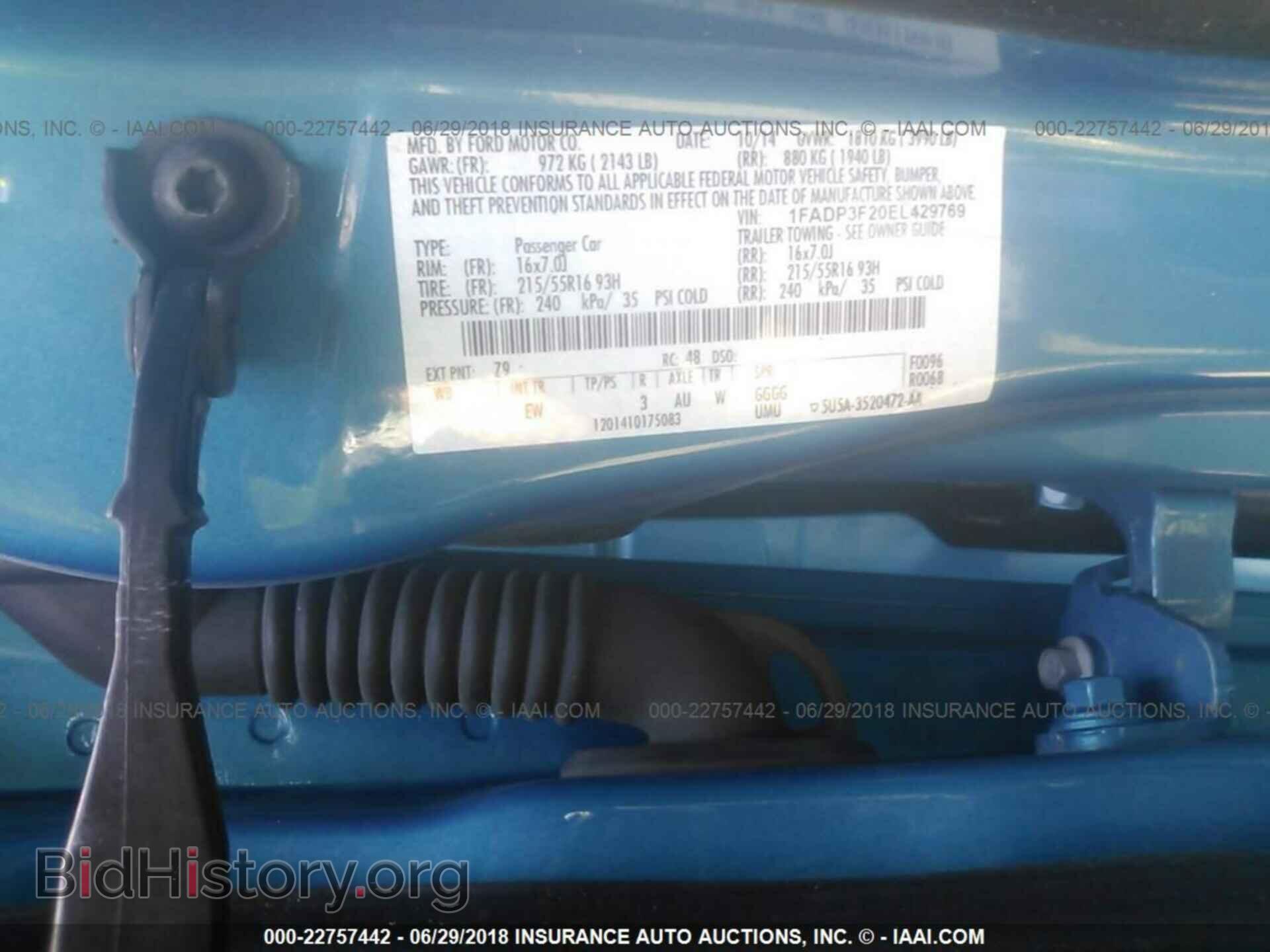2014 Ford Focus - VIN: 1FADP3F20EL429769 - Фото 9