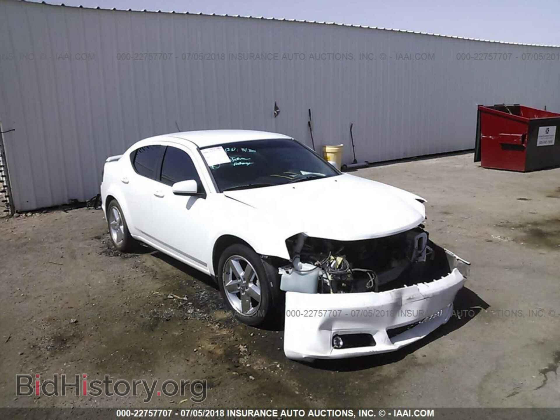 Photo 1C3CDZCB6DN504052 - Dodge Avenger 2013