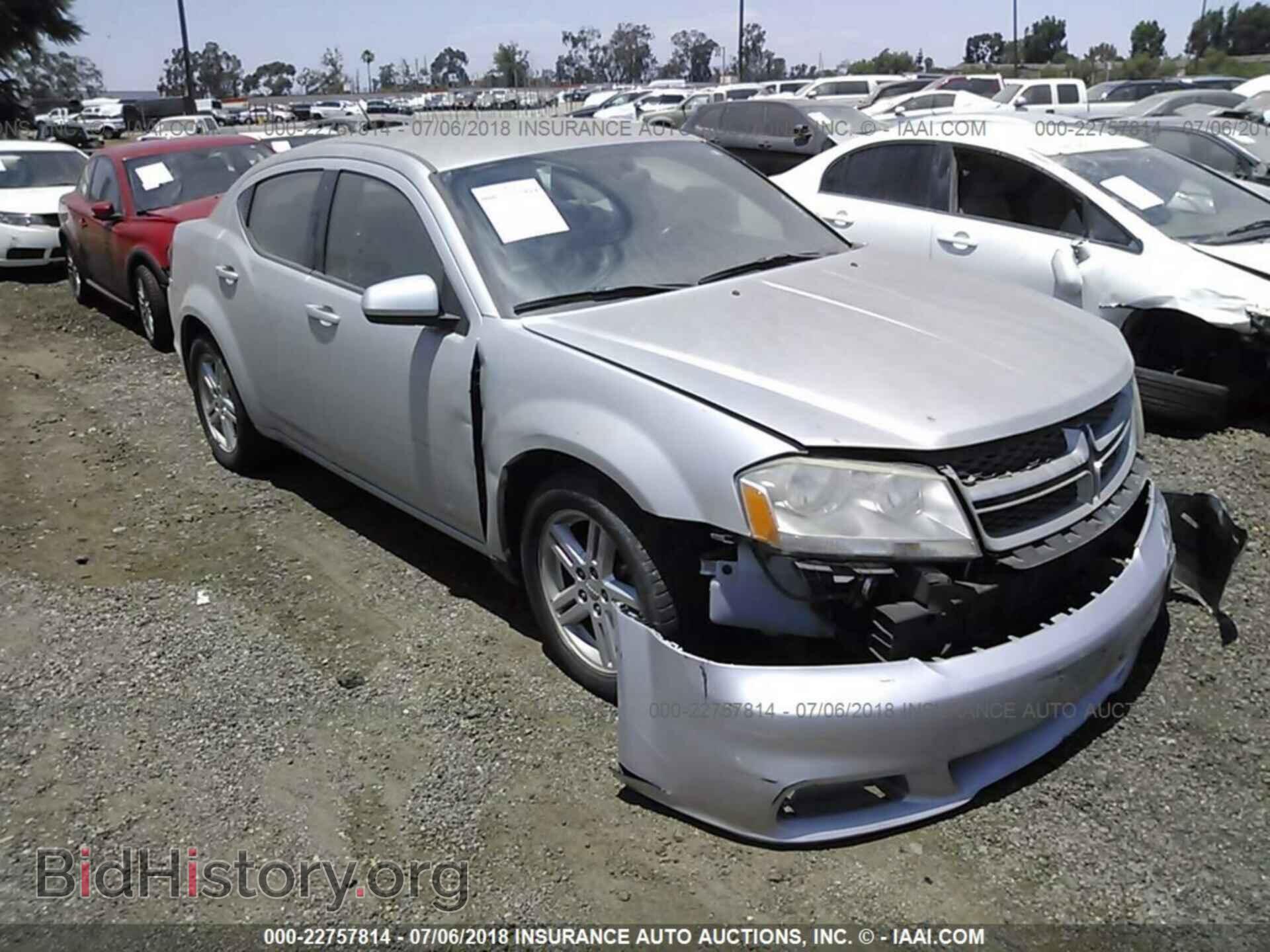 Photo 1C3CDZCB2CN196604 - Dodge Avenger 2012