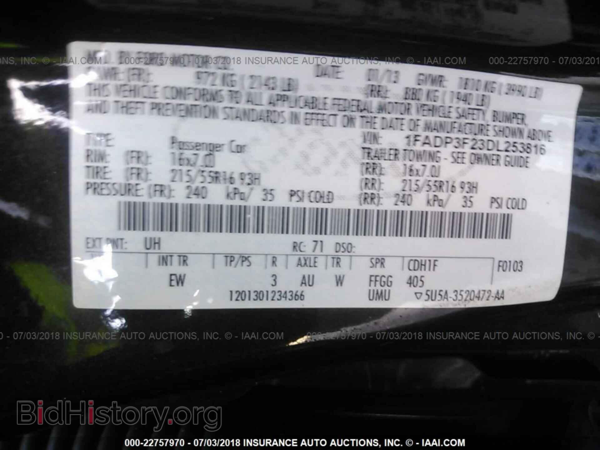 2013 Ford Focus - VIN: 1FADP3F23DL253816 - Photo 9