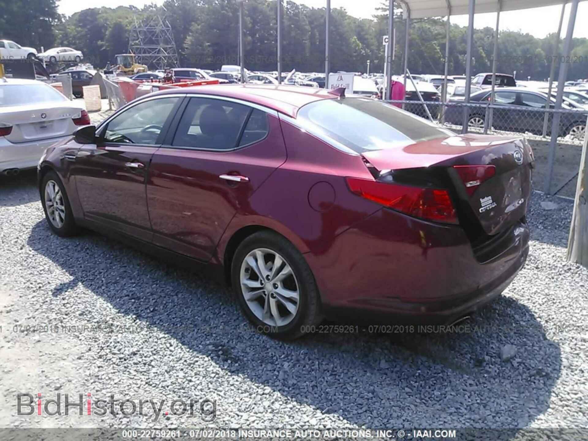 2012 Kia Optima - VIN: 5XXGM4A77CG063556 - Фото 3