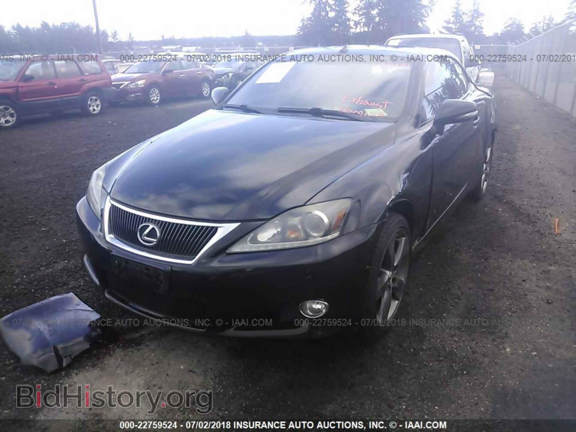 2011 Lexus Is - VIN: JTHFE2C28B2506346 - Фото 2