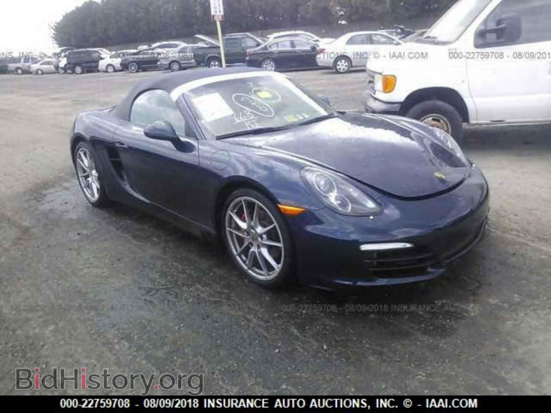 Фотография WP0CB2A85DS133502 - Porsche Boxster 2013