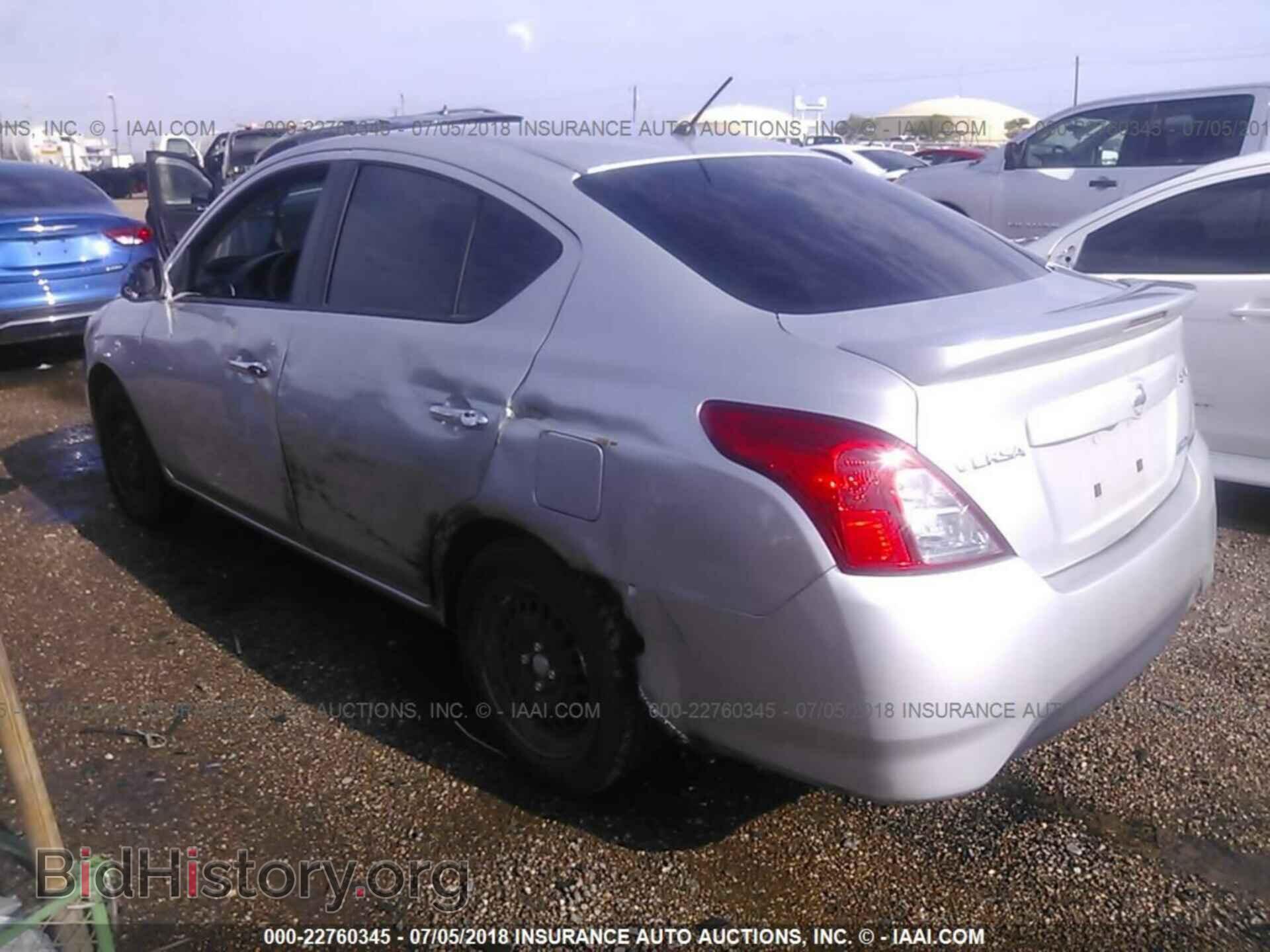 2016 Nissan Versa - VIN: 3N1CN7AP7GL850405 - Фото 3