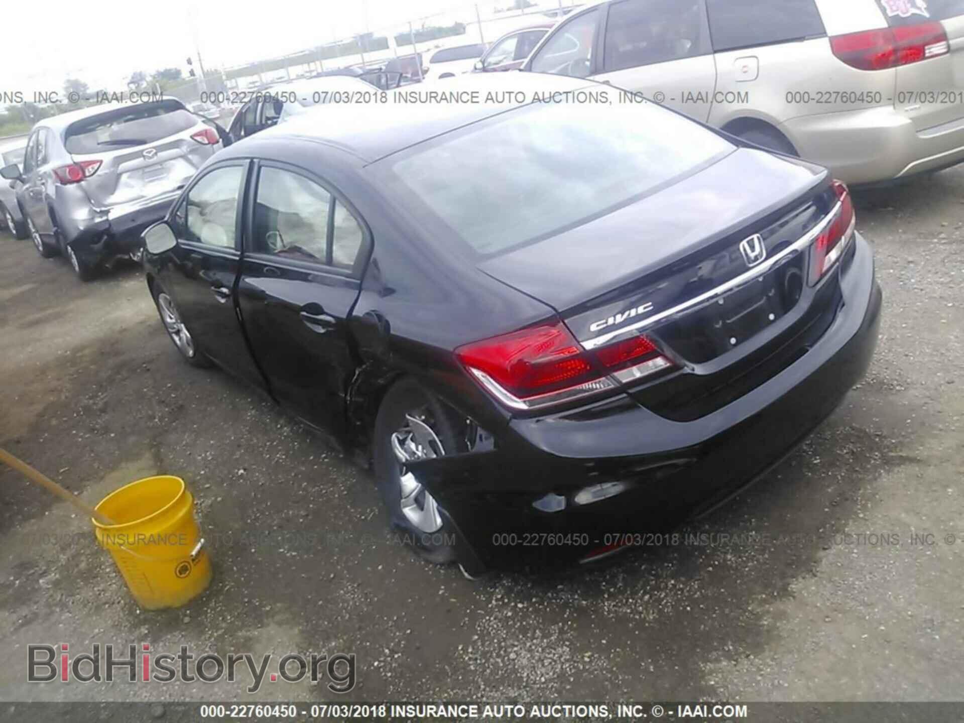 2013 Honda Civic - VIN: 19XFB2F54DE062890 - Фото 3