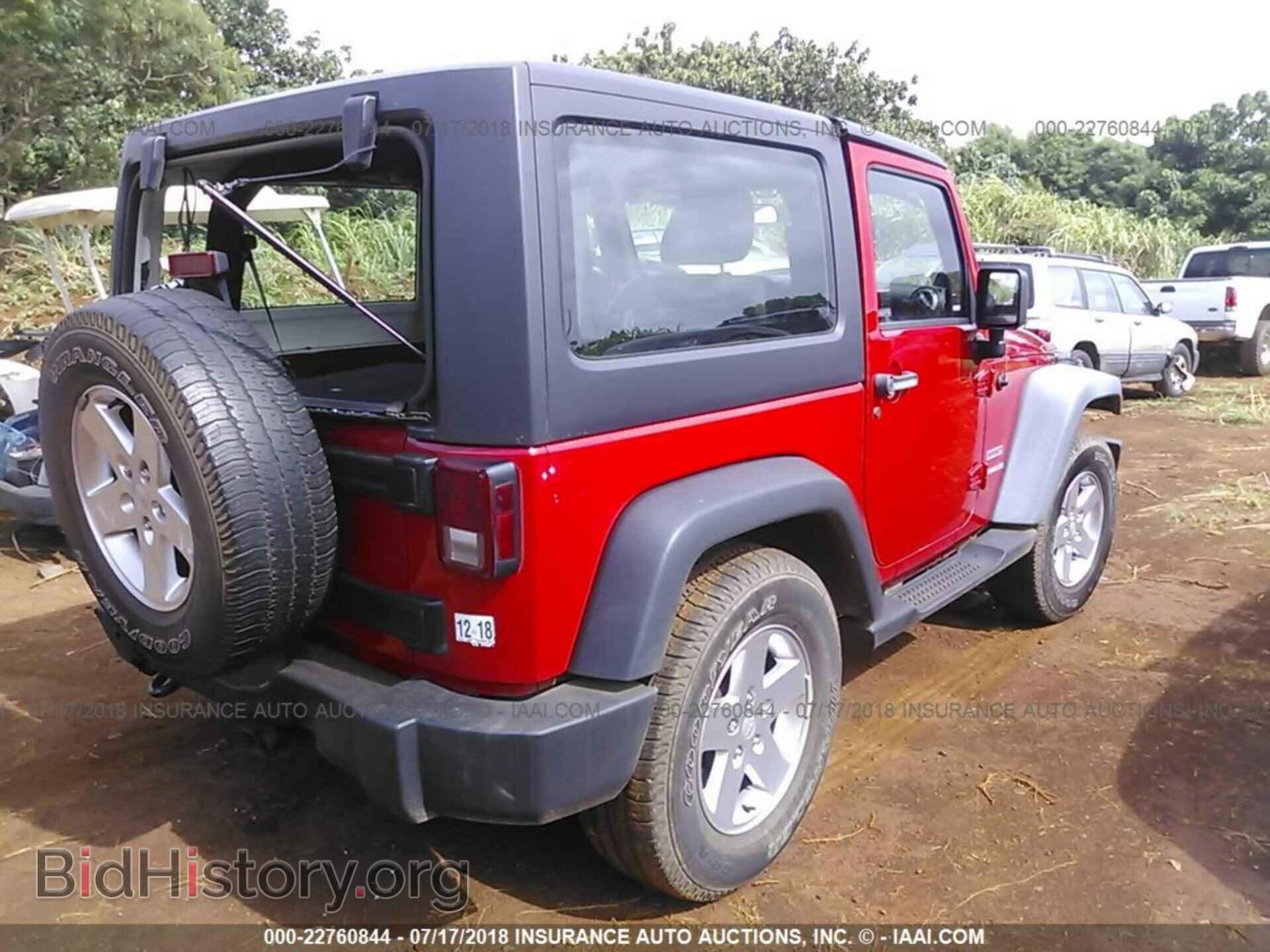 2012 Jeep Wrangler - VIN: 1C4AJWAG4CL178576 - Фото 4