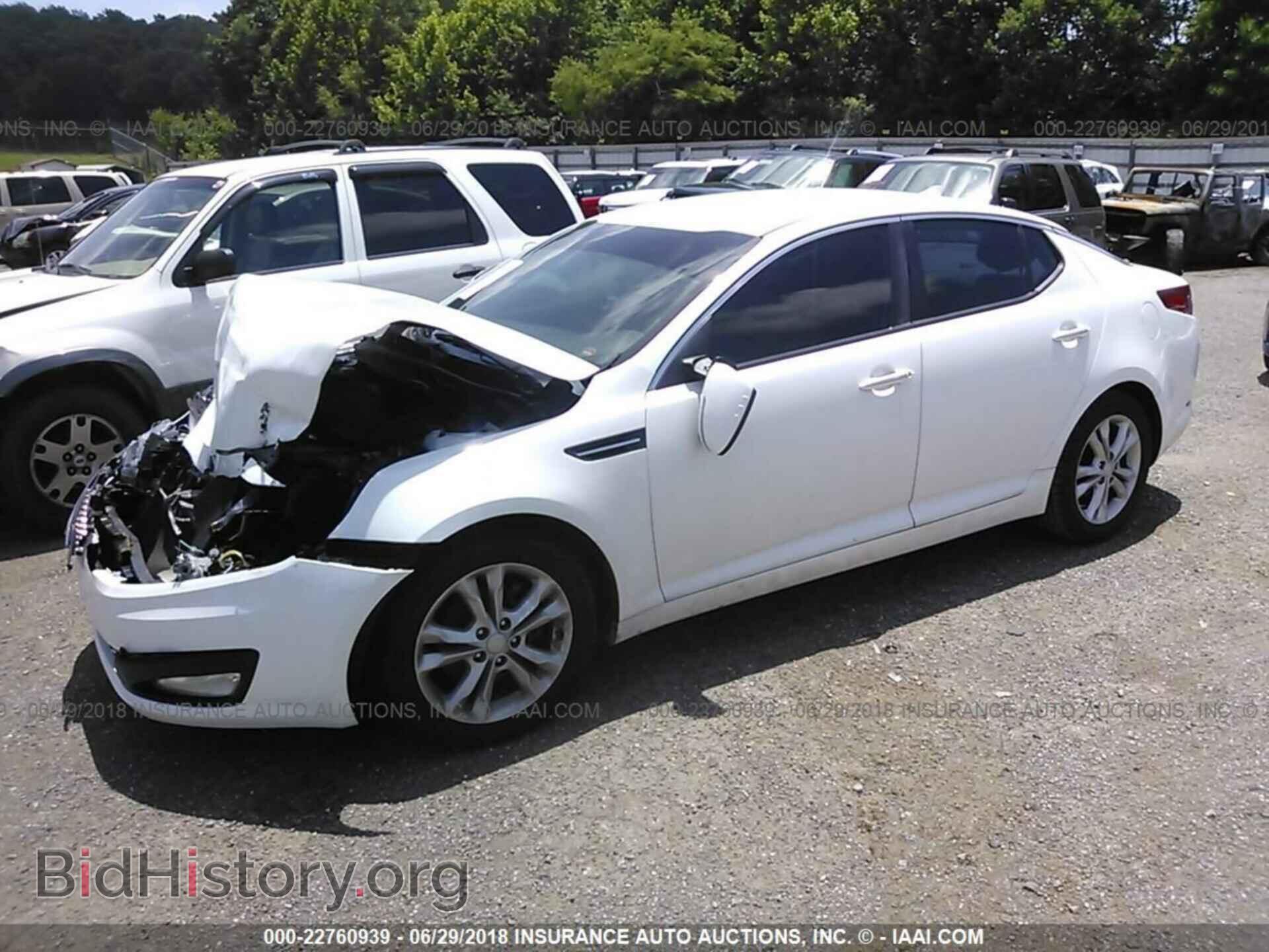 2013 Kia Optima - VIN: 5XXGM4A78DG141604 - Фото 2