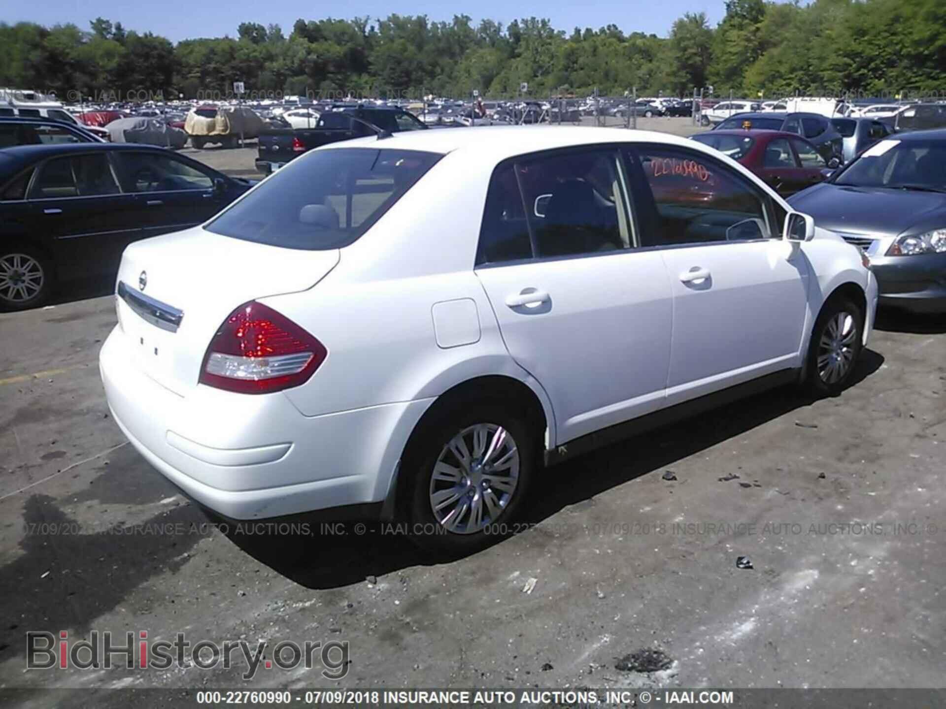 2009 NISSAN VERSA - VIN: 3N1BC11E49L373223 - Фото 4