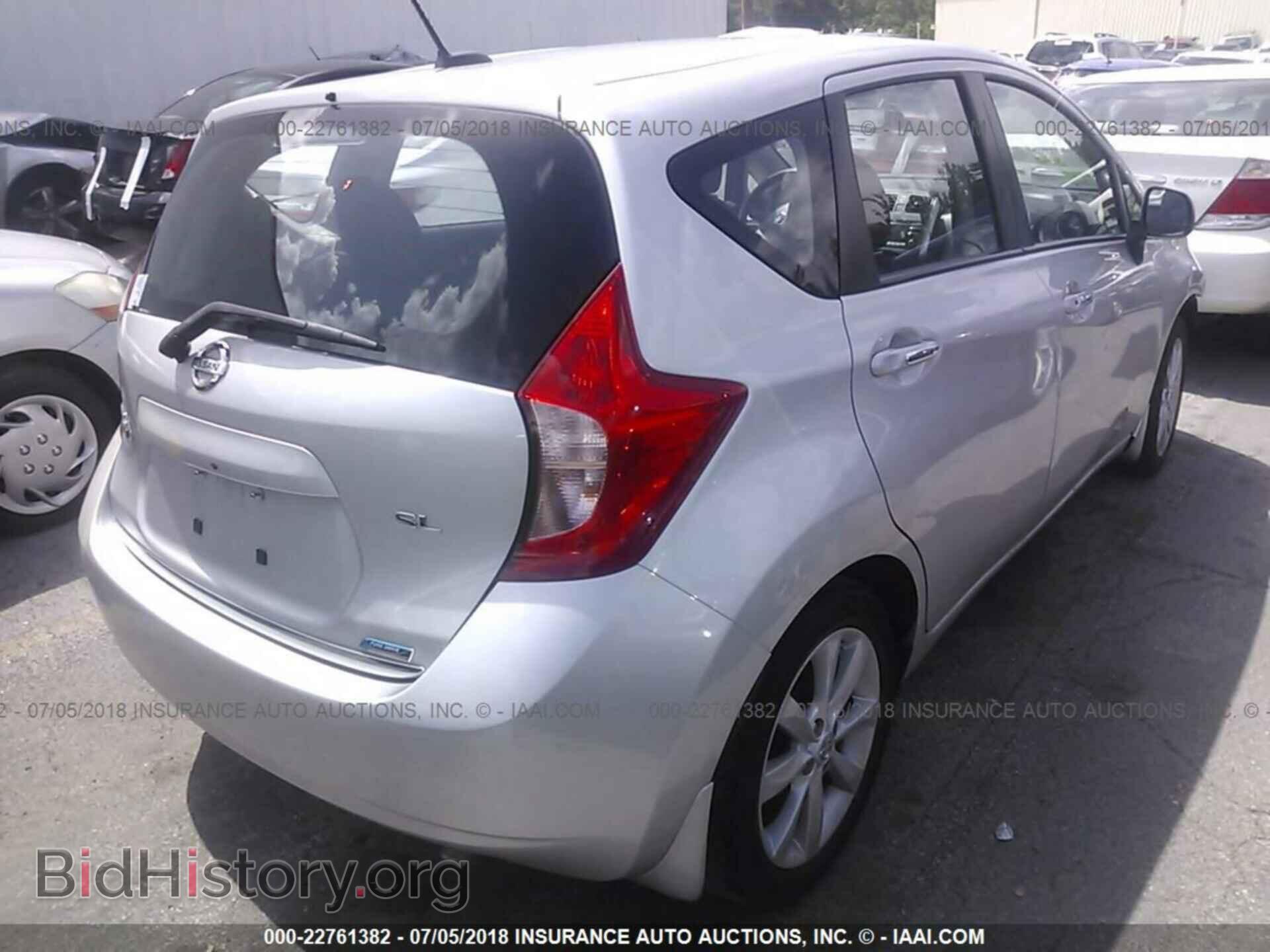 2014 Nissan Versa note - VIN: 3N1CE2CP4EL425687 - Фото 4