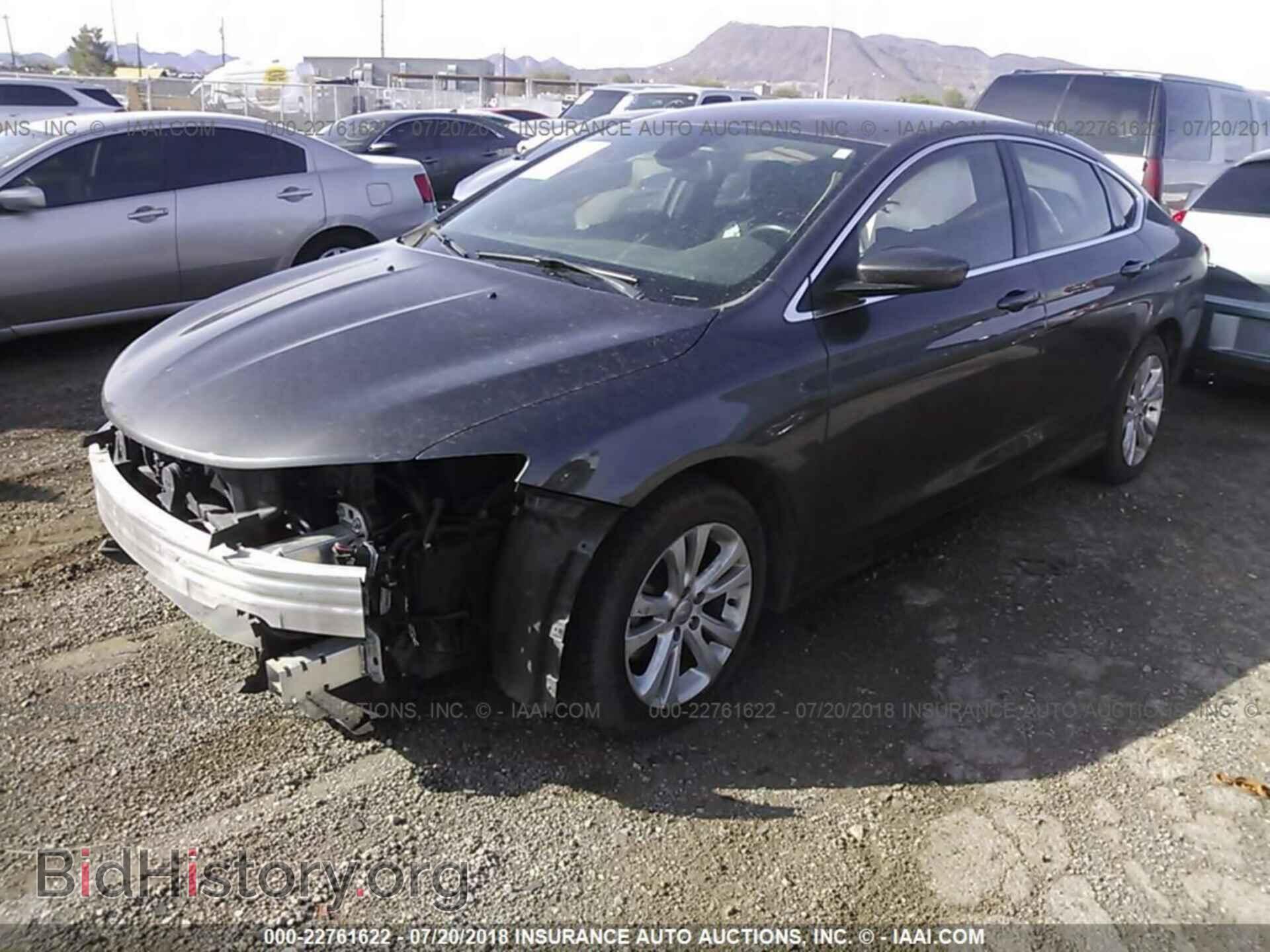 2016 Chrysler 200 - VIN: 1C3CCCAB1GN165174 - Фото 2