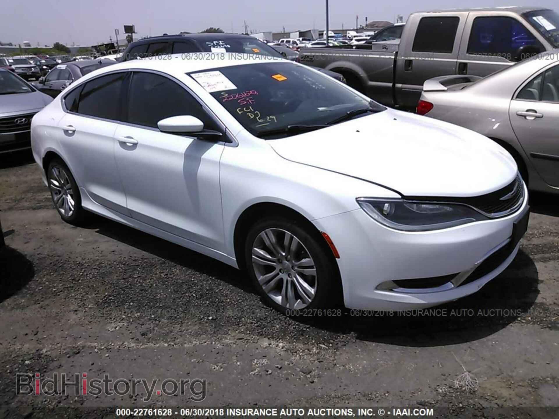 Фотография 1C3CCCAB3FN682930 - Chrysler 200 2015