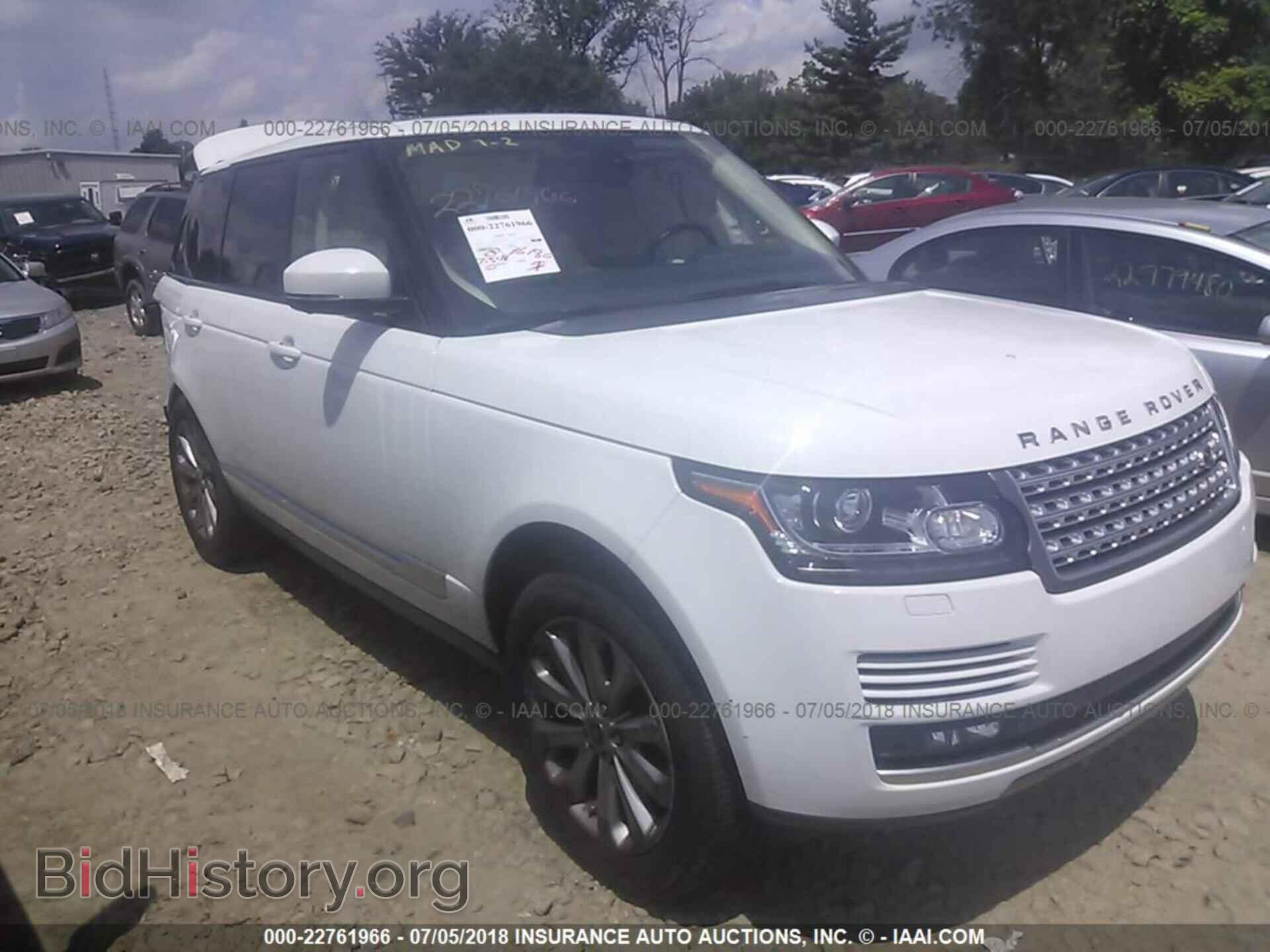 Photo SALGS2DF9DA101100 - LAND ROVER RANGE ROVER 2013