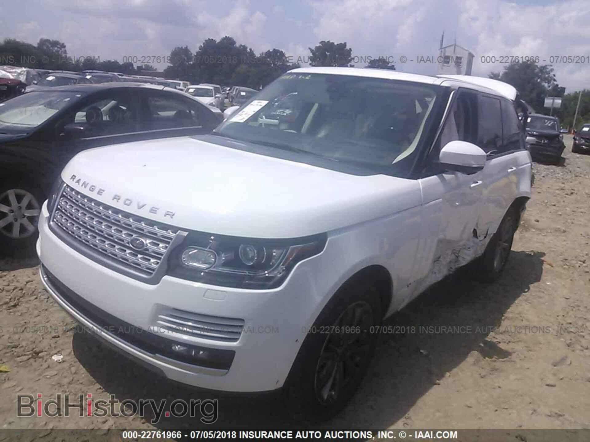 2013 LAND ROVER RANGE ROVER - VIN: SALGS2DF9DA101100 - Фото 2