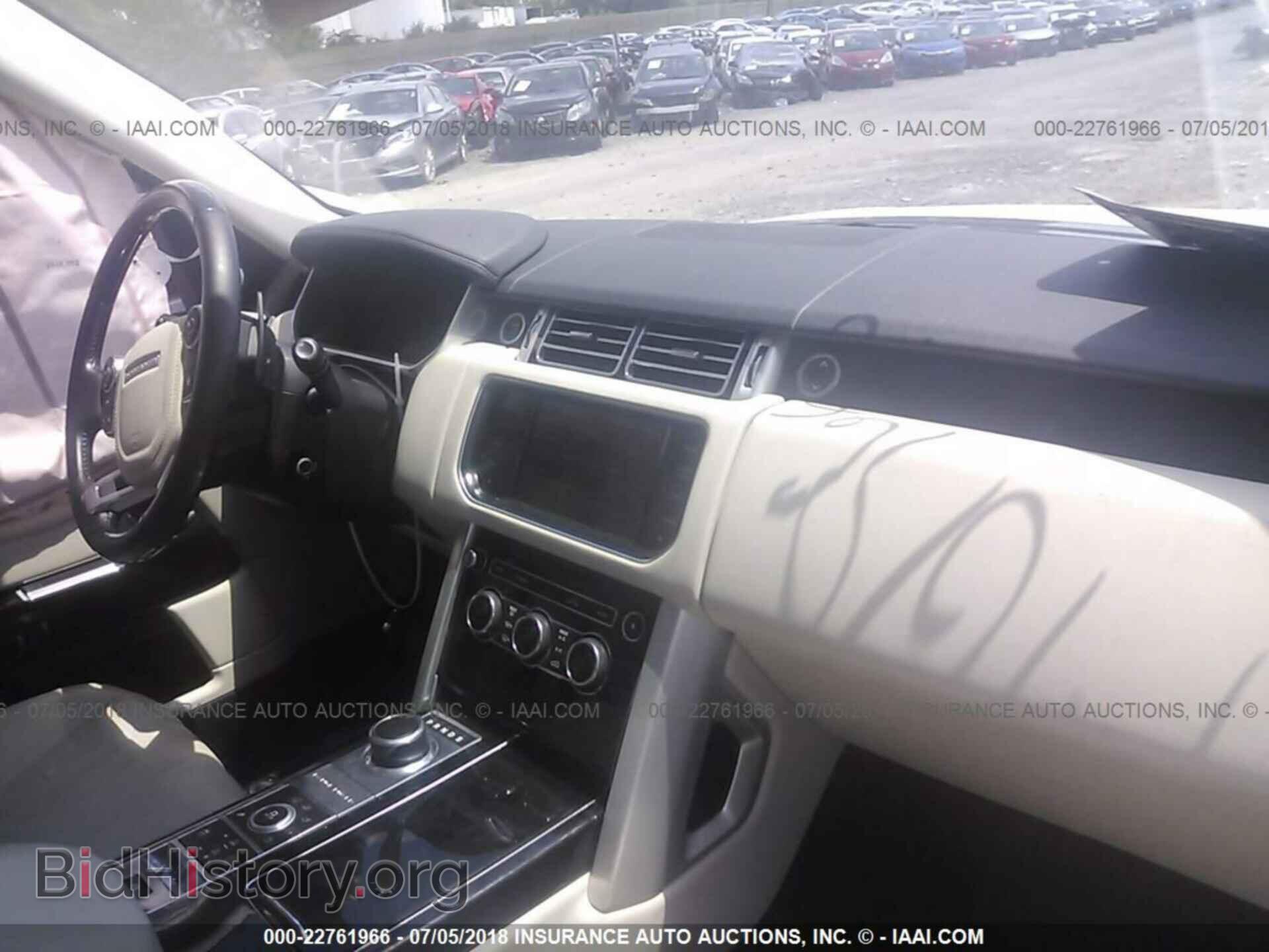 2013 LAND ROVER RANGE ROVER - VIN: SALGS2DF9DA101100 - Фото 5