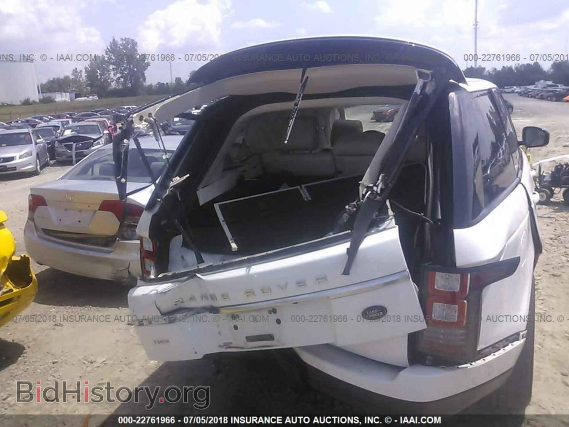 2013 LAND ROVER RANGE ROVER - VIN: SALGS2DF9DA101100 - Фото 6
