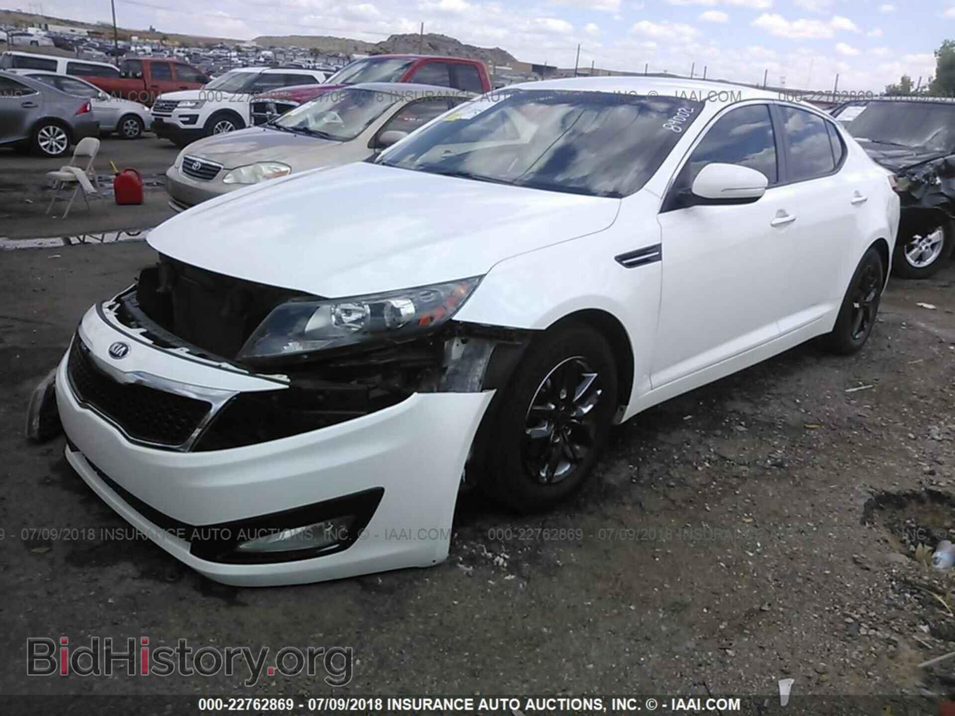 2013 Kia Optima - VIN: KNAGM4A72D5378879 - Photo 2
