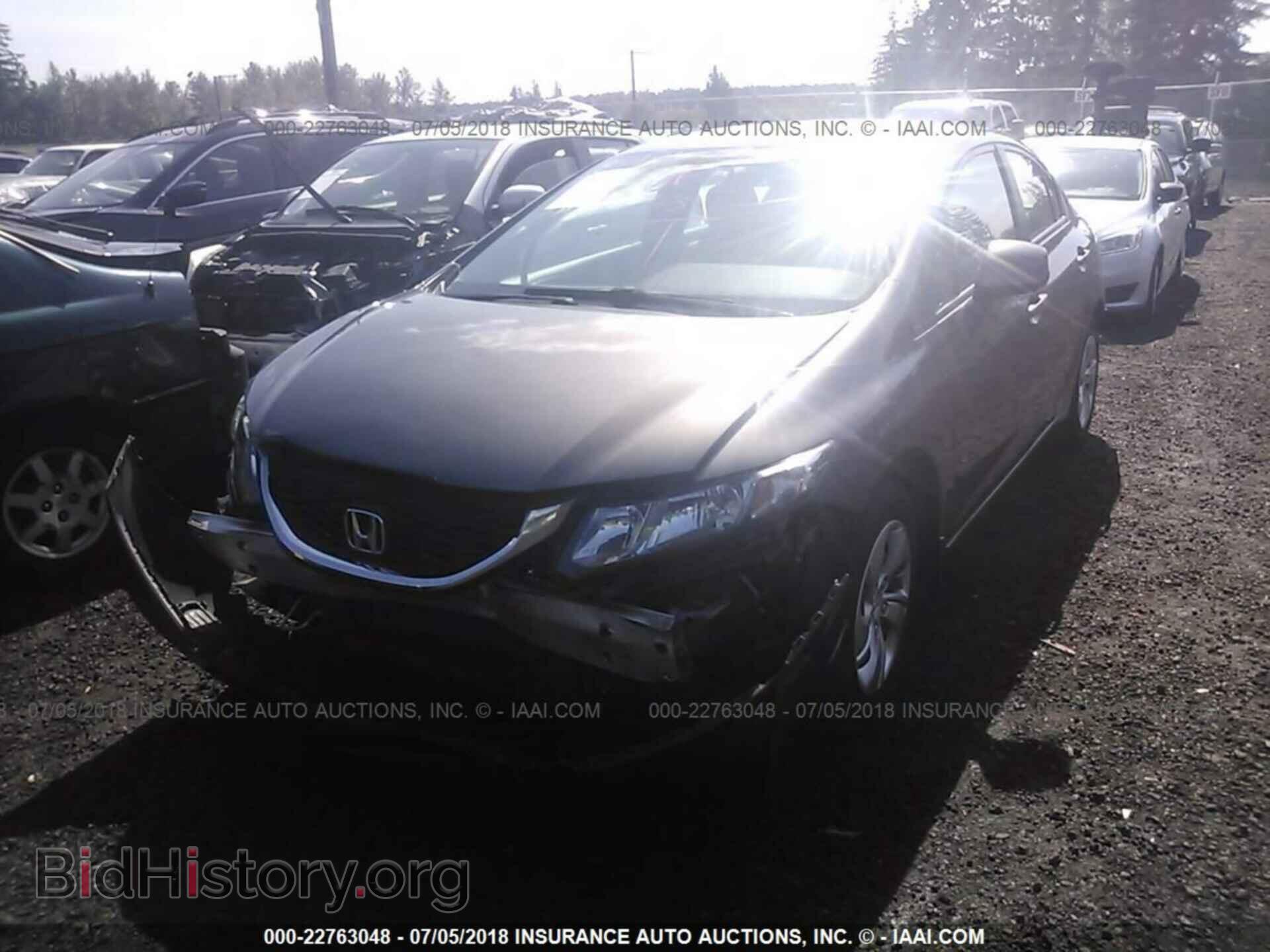2013 Honda Civic - VIN: 19XFB2F51DE234809 - Фото 2