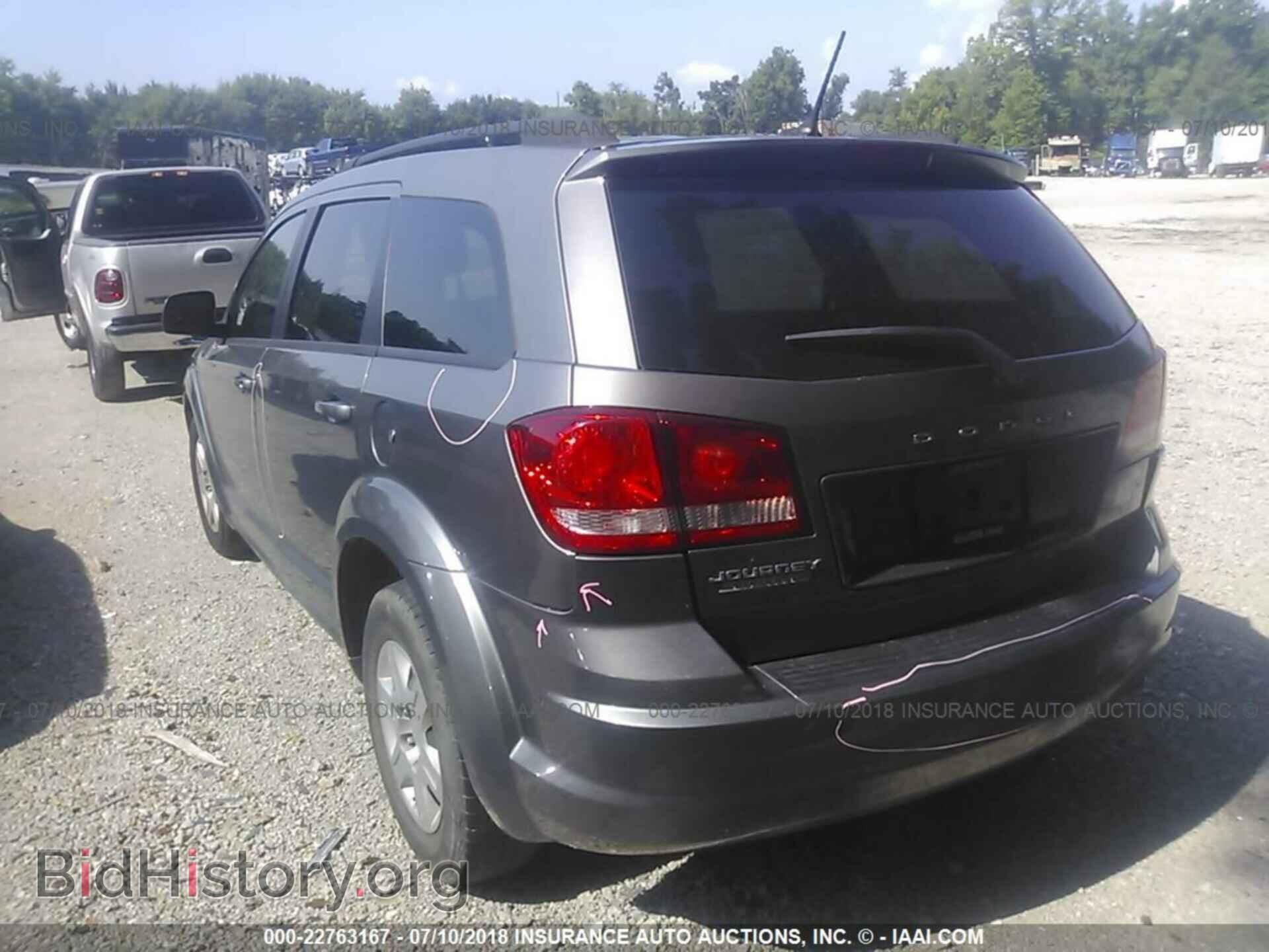 2012 Dodge Journey - VIN: 3C4PDCAB0CT168605 - Фото 3