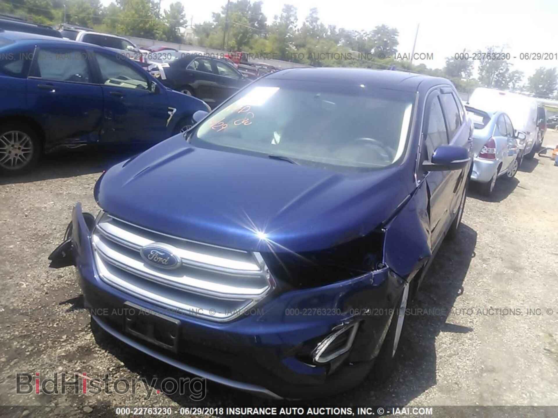 2016 Ford Edge - VIN: 2FMPK4J90GBB87564 - Фото 2