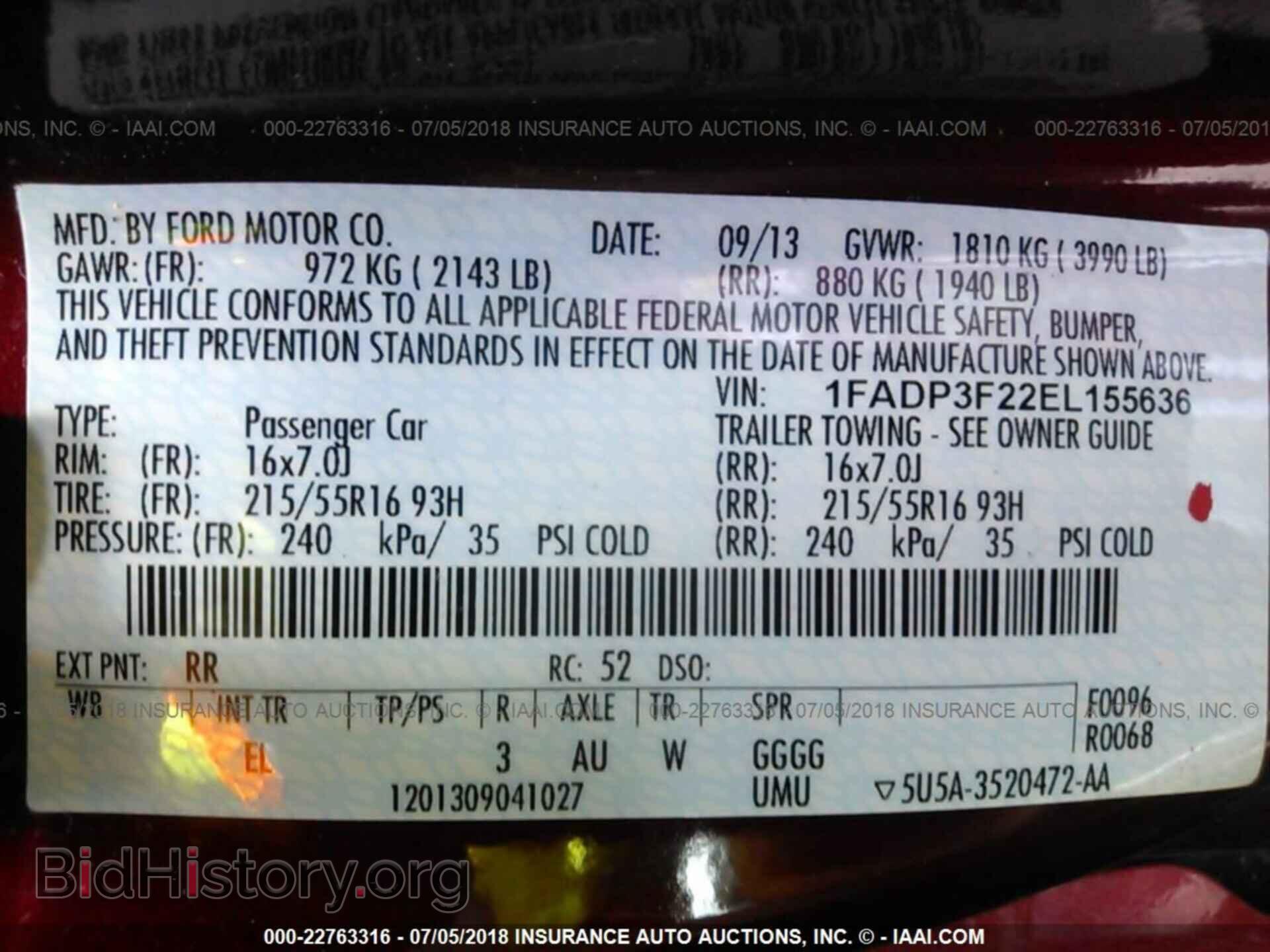 2014 Ford Focus - VIN: 1FADP3F22EL155636 - Photo 9