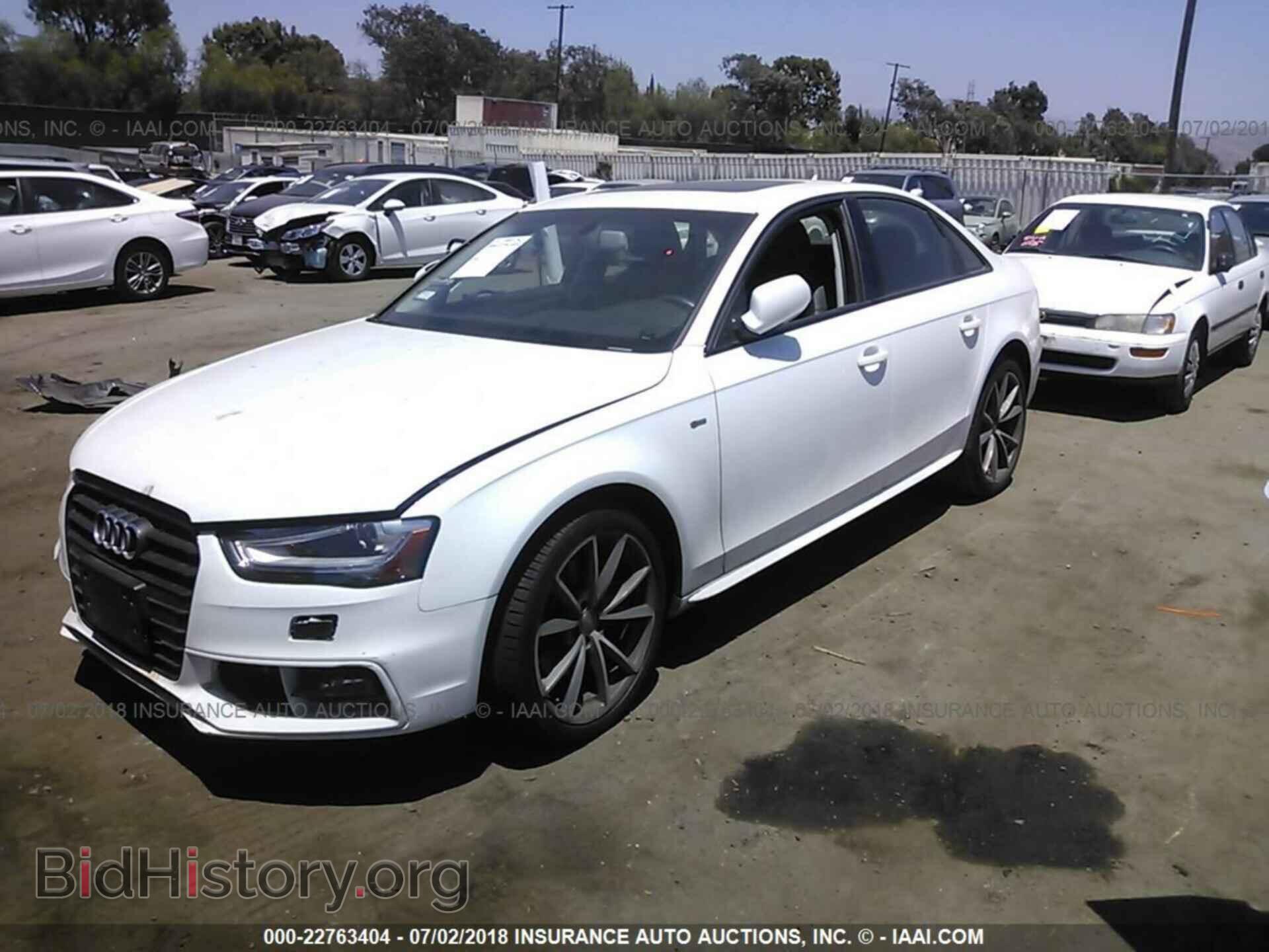 2016 Audi A4 - VIN: WAUAFAFL2GN010744 - Photo 2