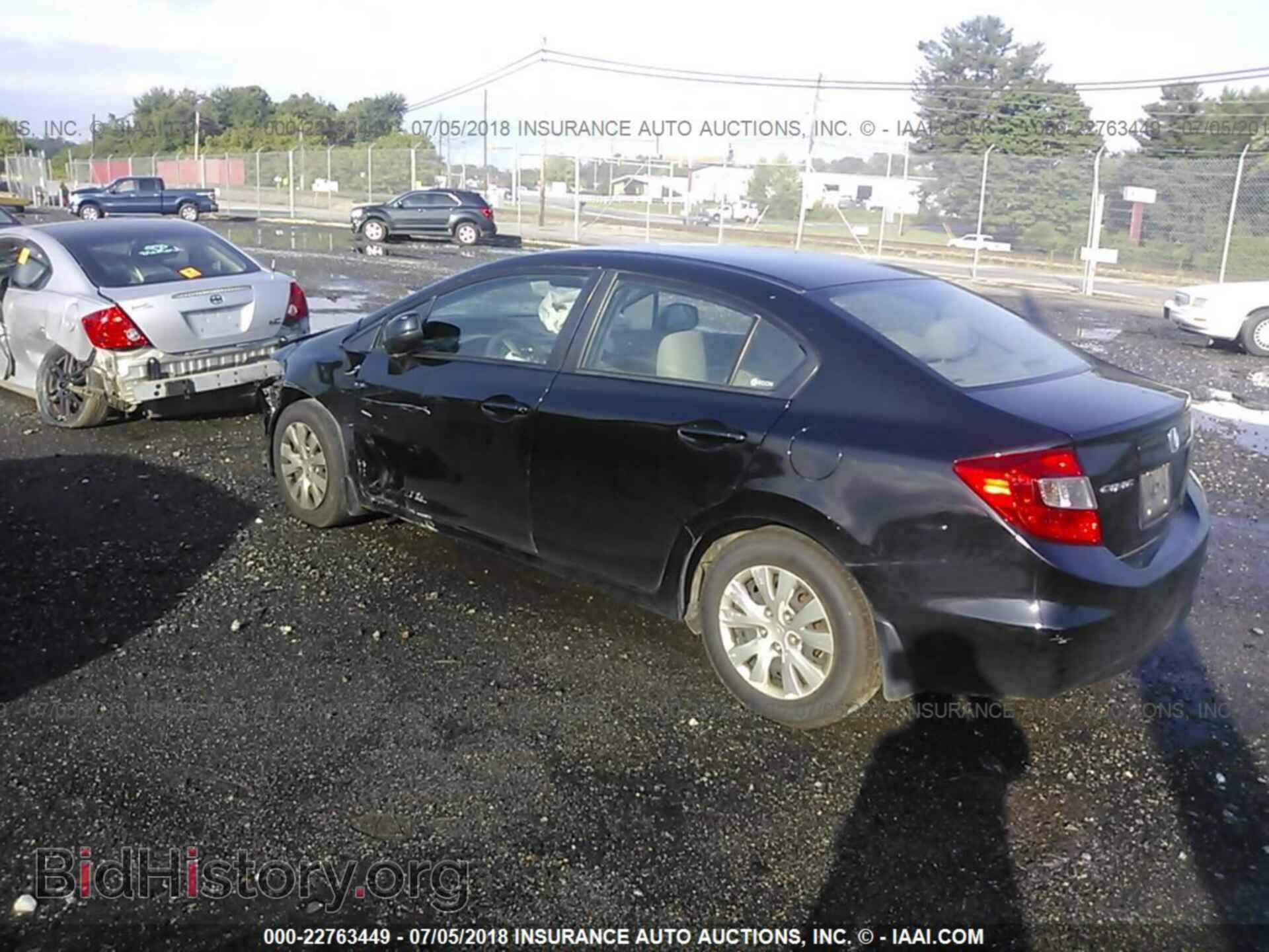 2012 Honda Civic - VIN: 19XFB2F51CE108562 - Фото 3