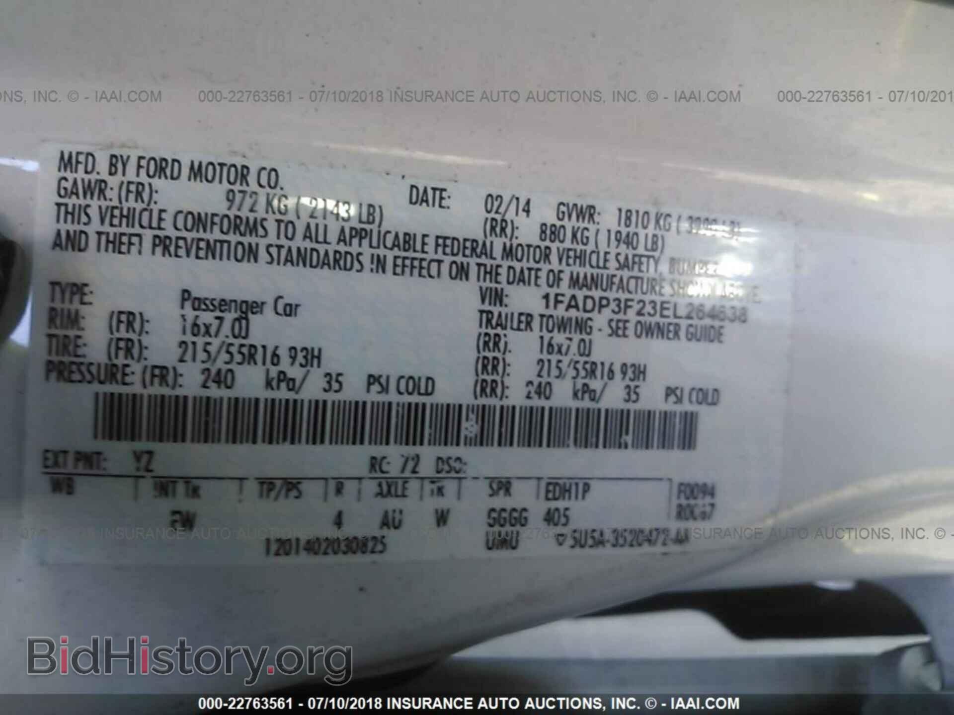 2014 Ford Focus - VIN: 1FADP3F23EL264638 - Photo 9