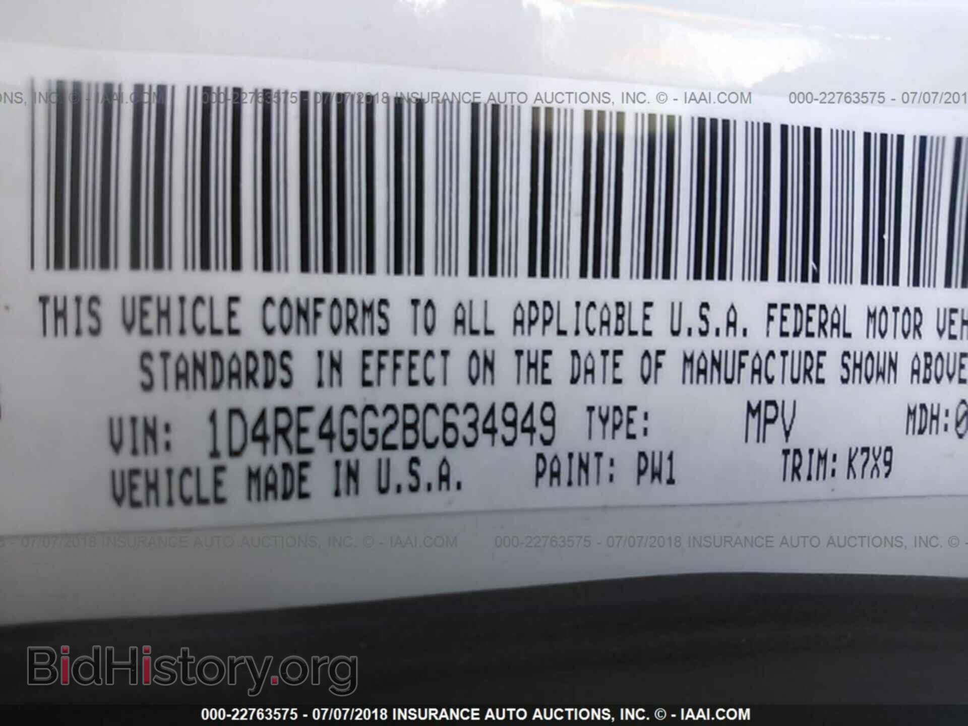 2011 Dodge Durango - VIN: 1D4RE4GG2BC634949 - Photo 9