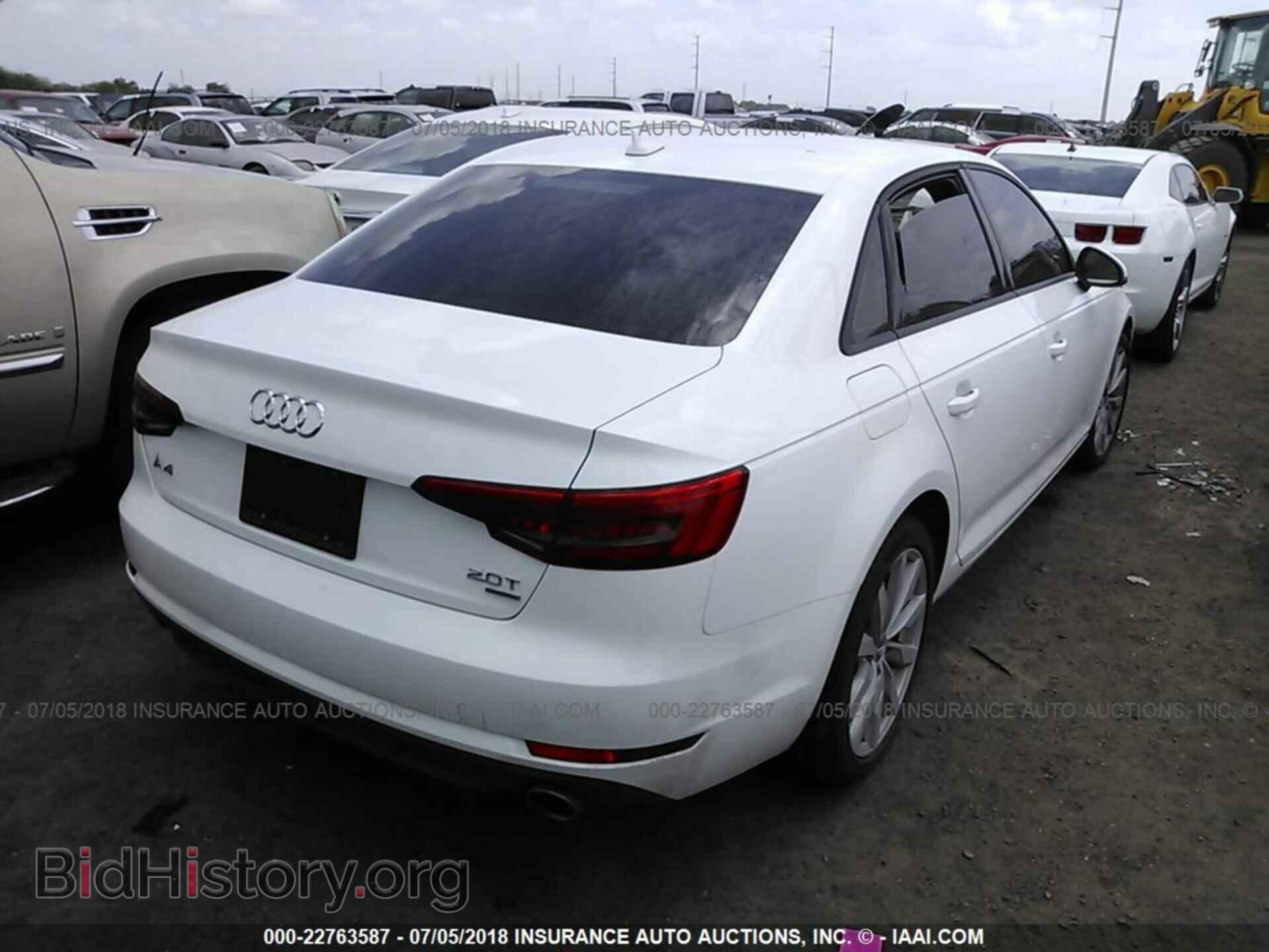 2017 Audi A4 - VIN: WAUGMAF45HN069149 - Фото 4