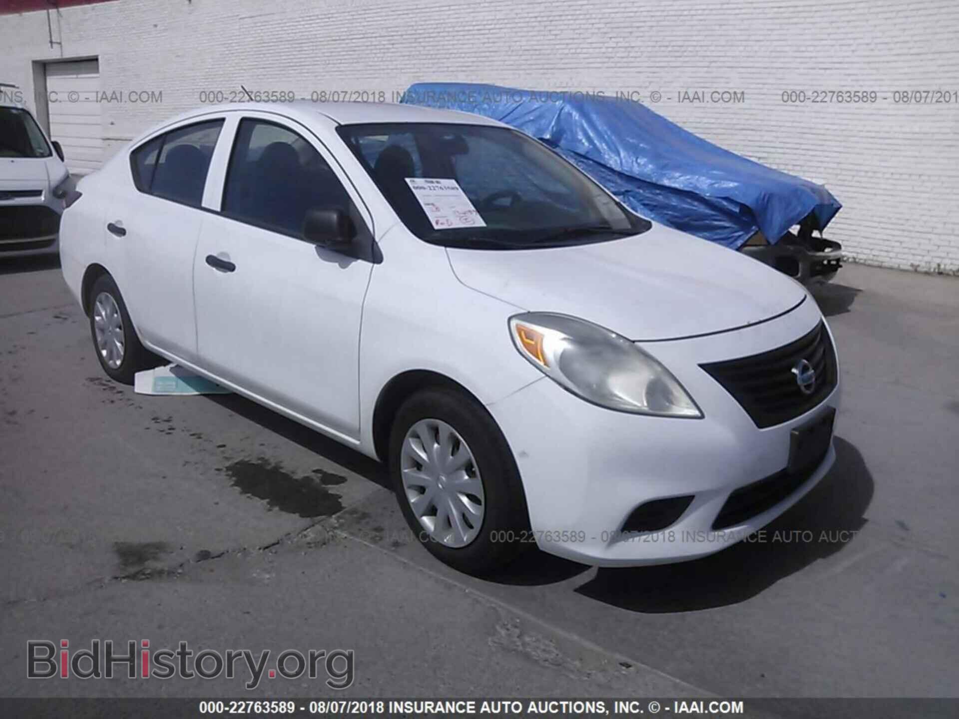 Фотография 3N1CN7AP1CL845226 - Nissan Versa 2012