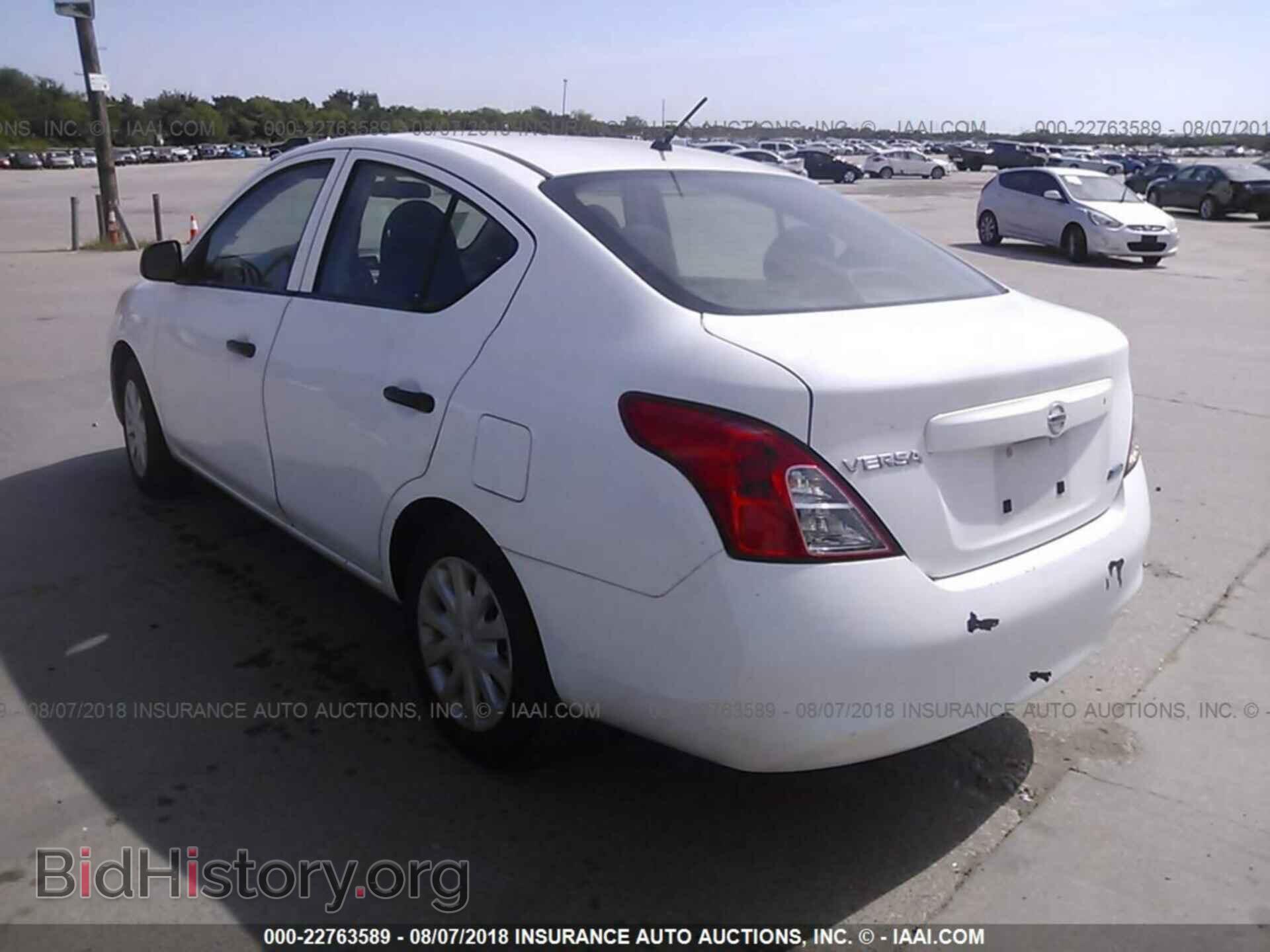 2012 Nissan Versa - VIN: 3N1CN7AP1CL845226 - Фото 3