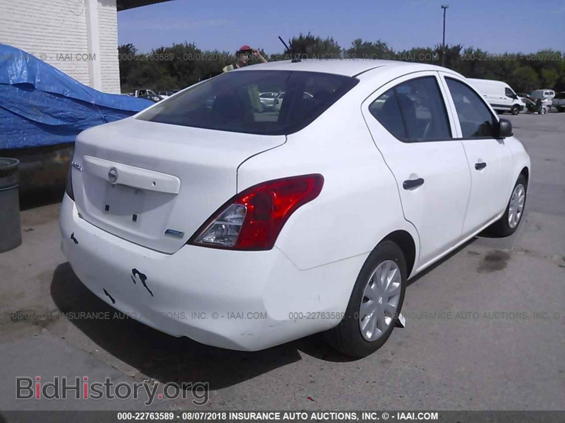 2012 Nissan Versa - VIN: 3N1CN7AP1CL845226 - Фото 4