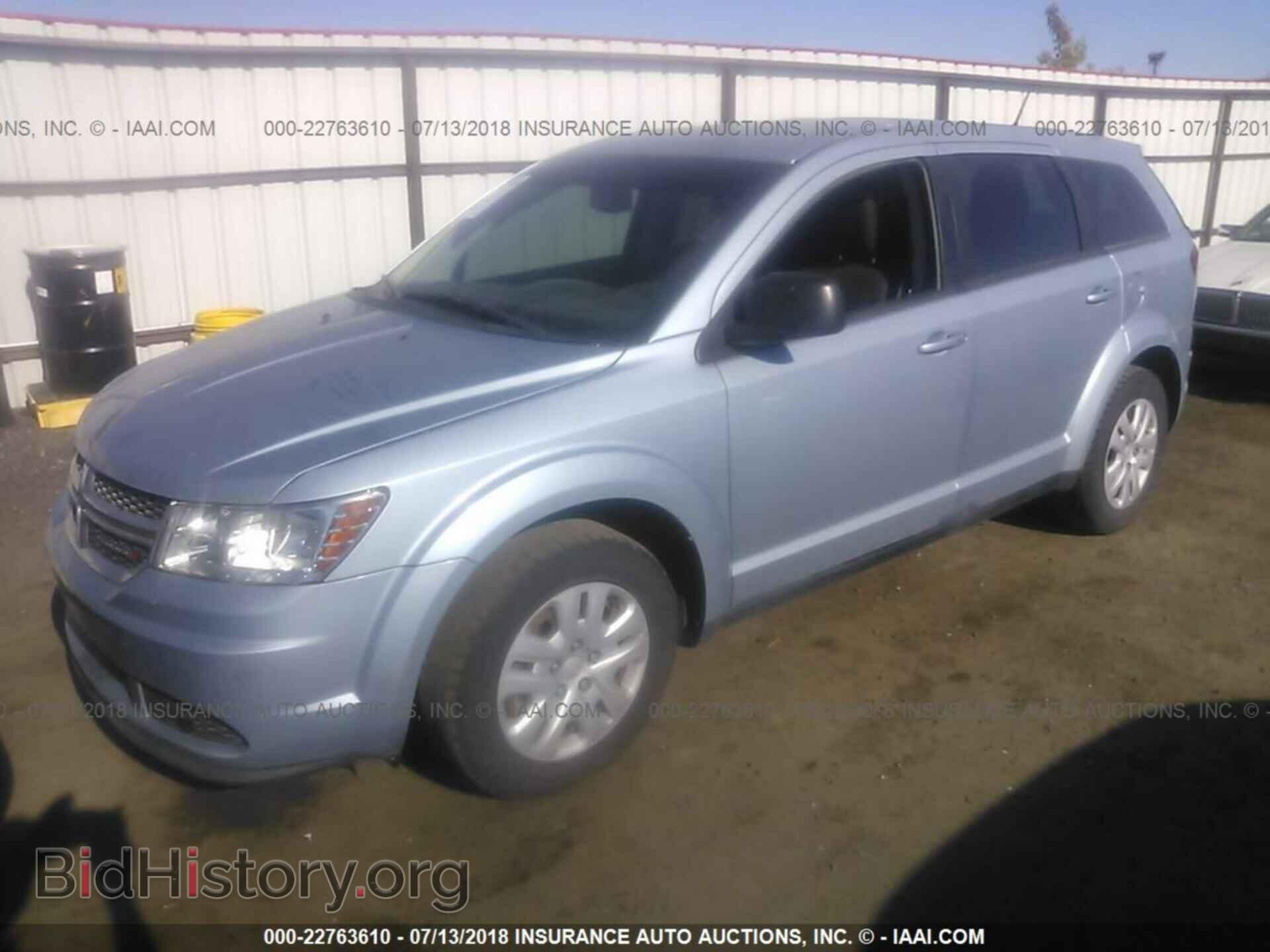 2013 Dodge Journey - VIN: 3C4PDCAB4DT723301 - Фото 2