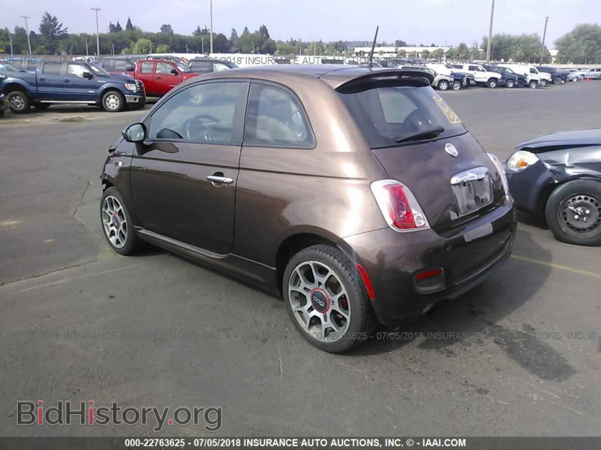 2012 Fiat 500 - VIN: 3C3CFFBR6CT192546 - Photo 3