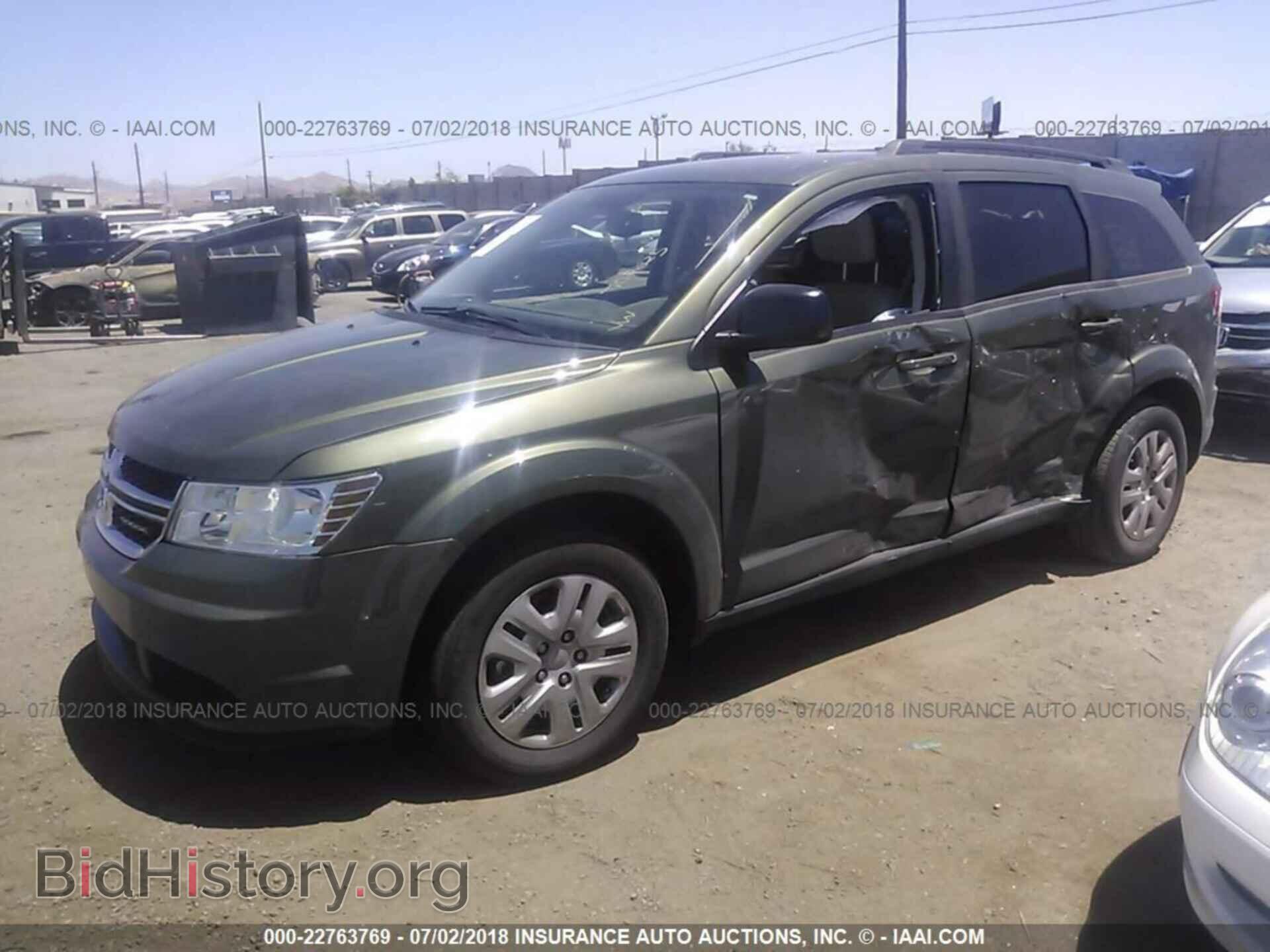 2017 Dodge Journey - VIN: 3C4PDCAB0HT622195 - Фото 2