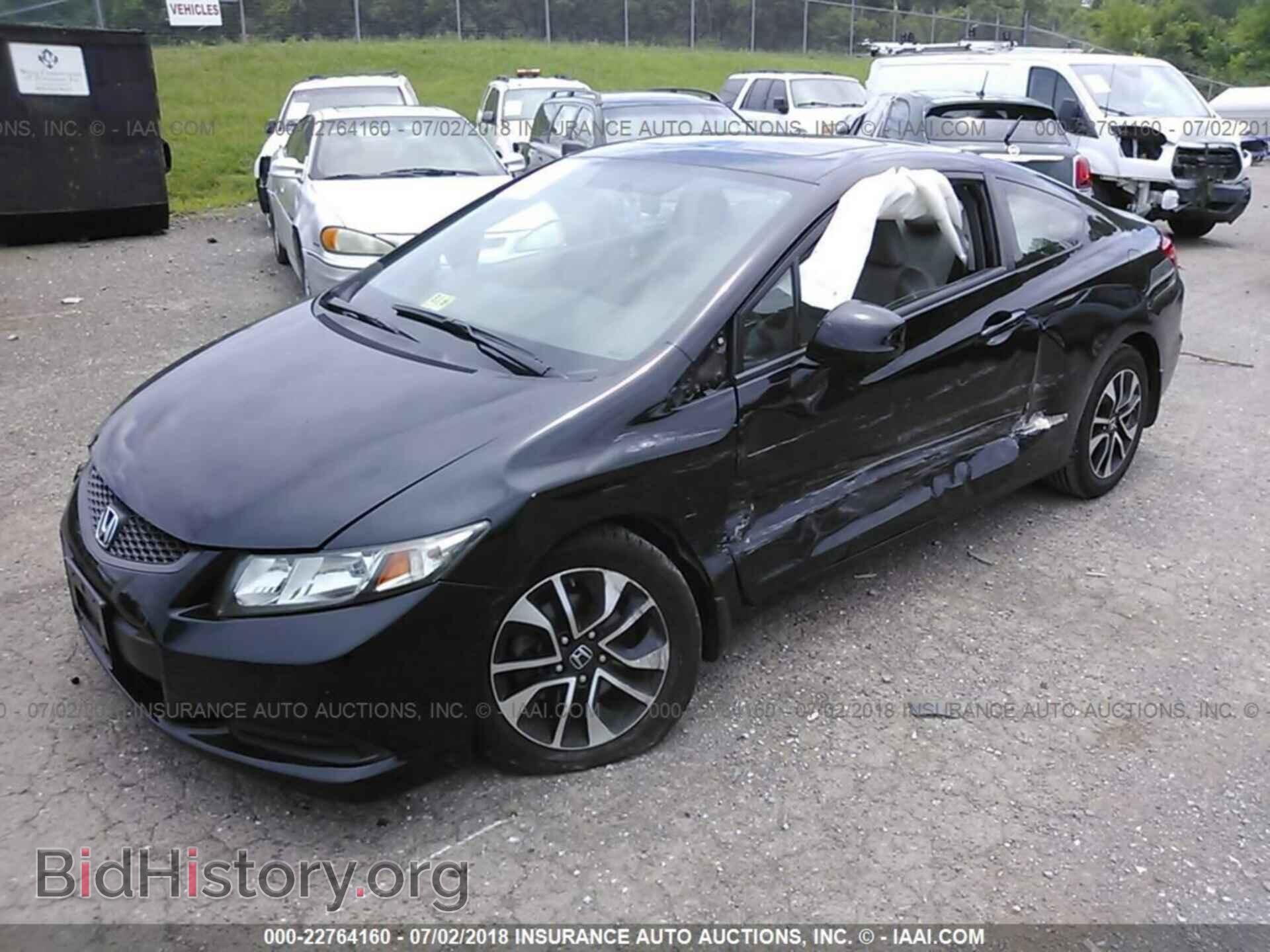 2013 Honda Civic - VIN: 2HGFG3B83DH511473 - Фото 2