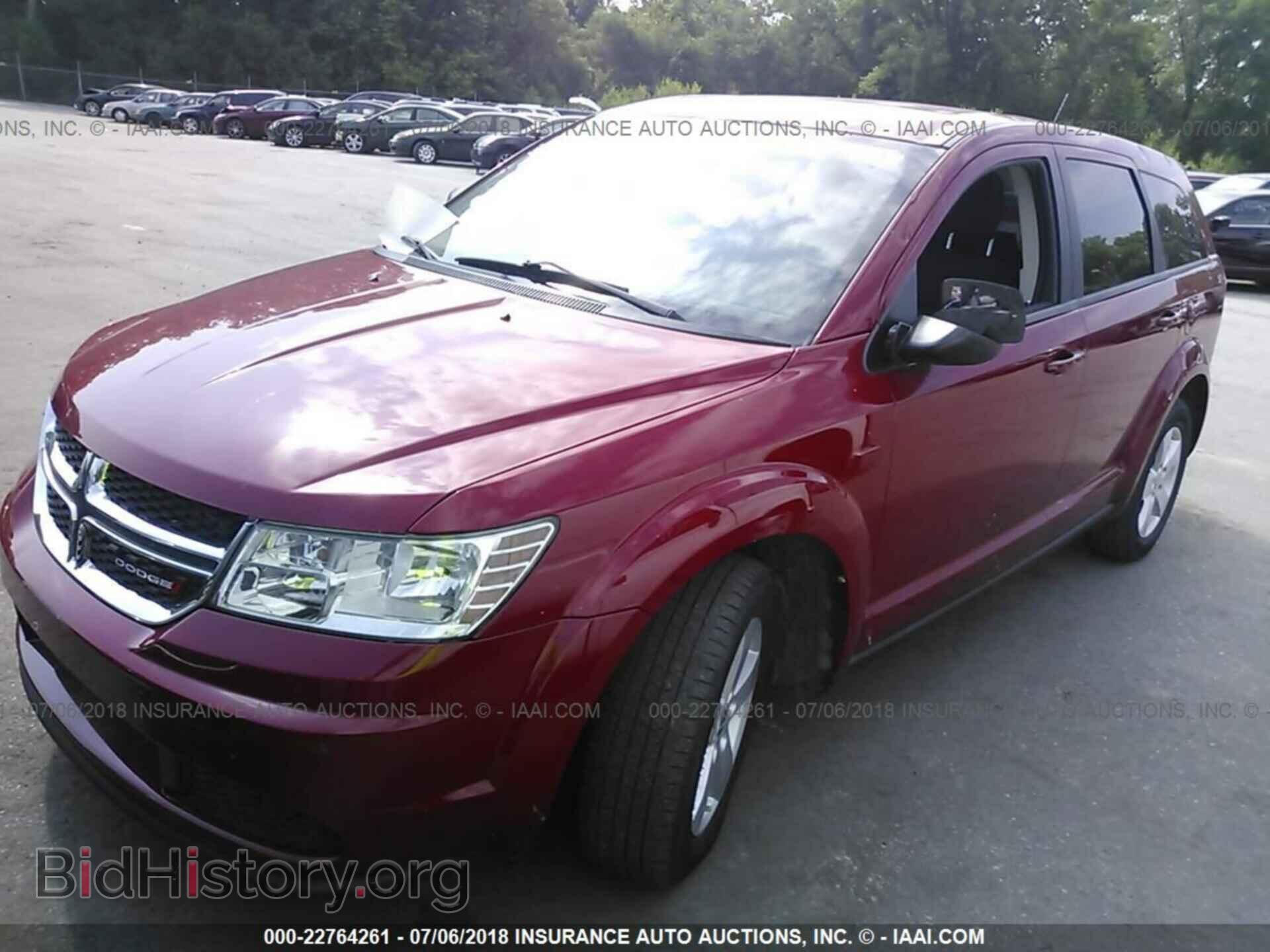 2013 DODGE JOURNEY - VIN: 3C4PDCAB4DT598770 - Фото 2