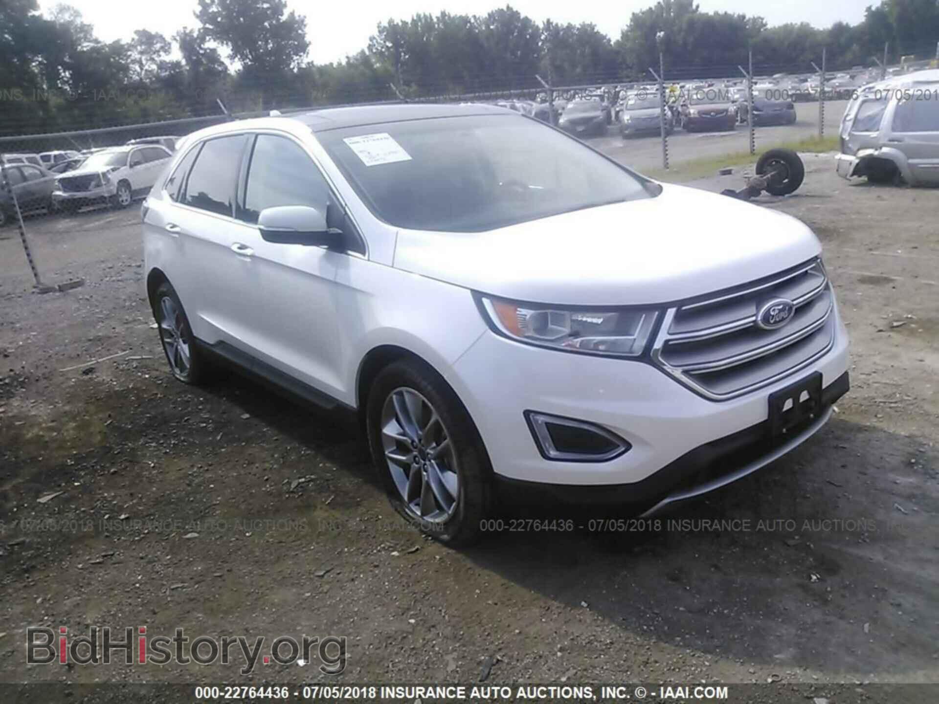 Фотография 2FMTK4K80FBB85669 - Ford Edge 2015