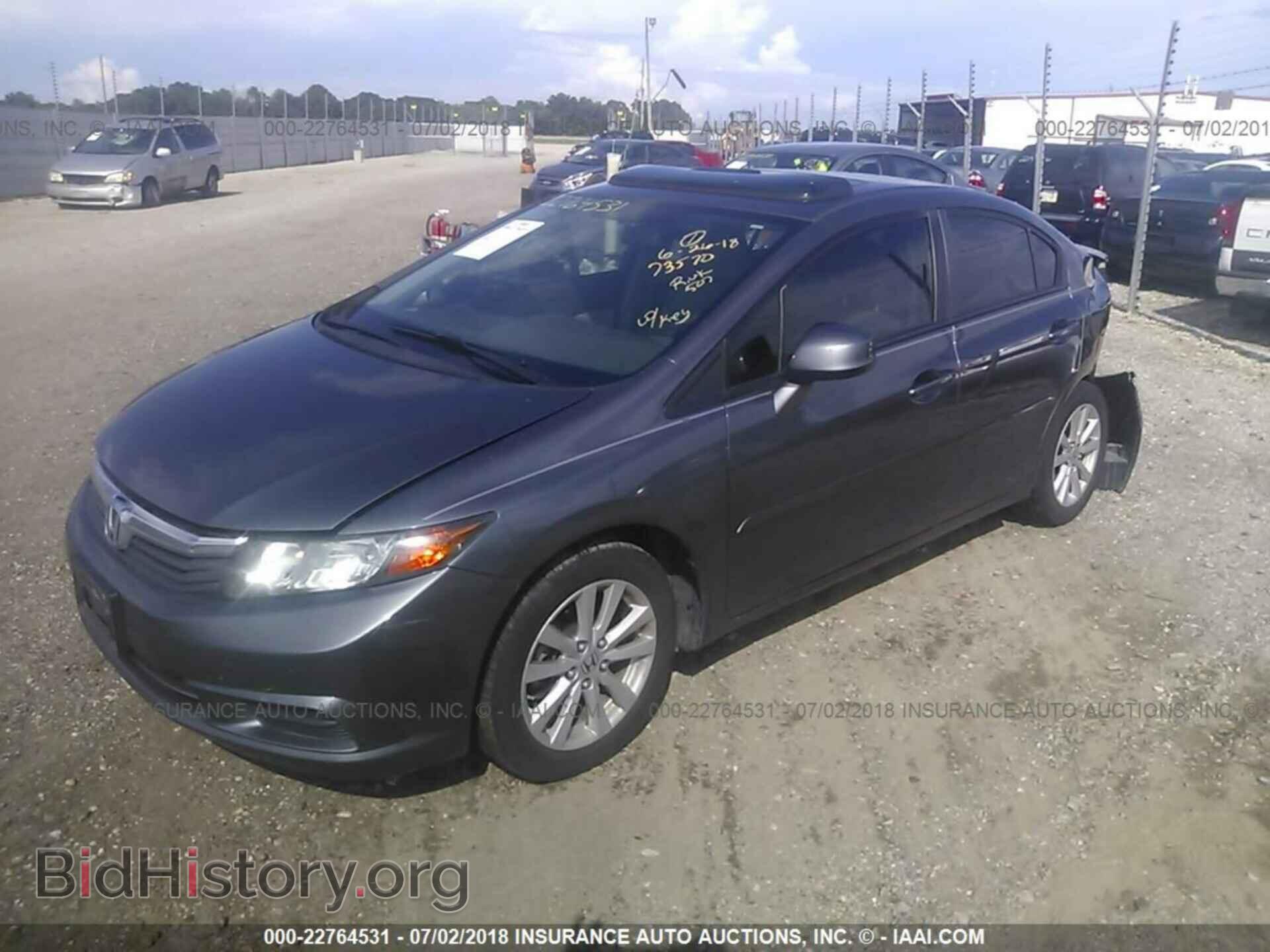 2012 Honda Civic - VIN: 19XFB2F82CE102540 - Photo 2