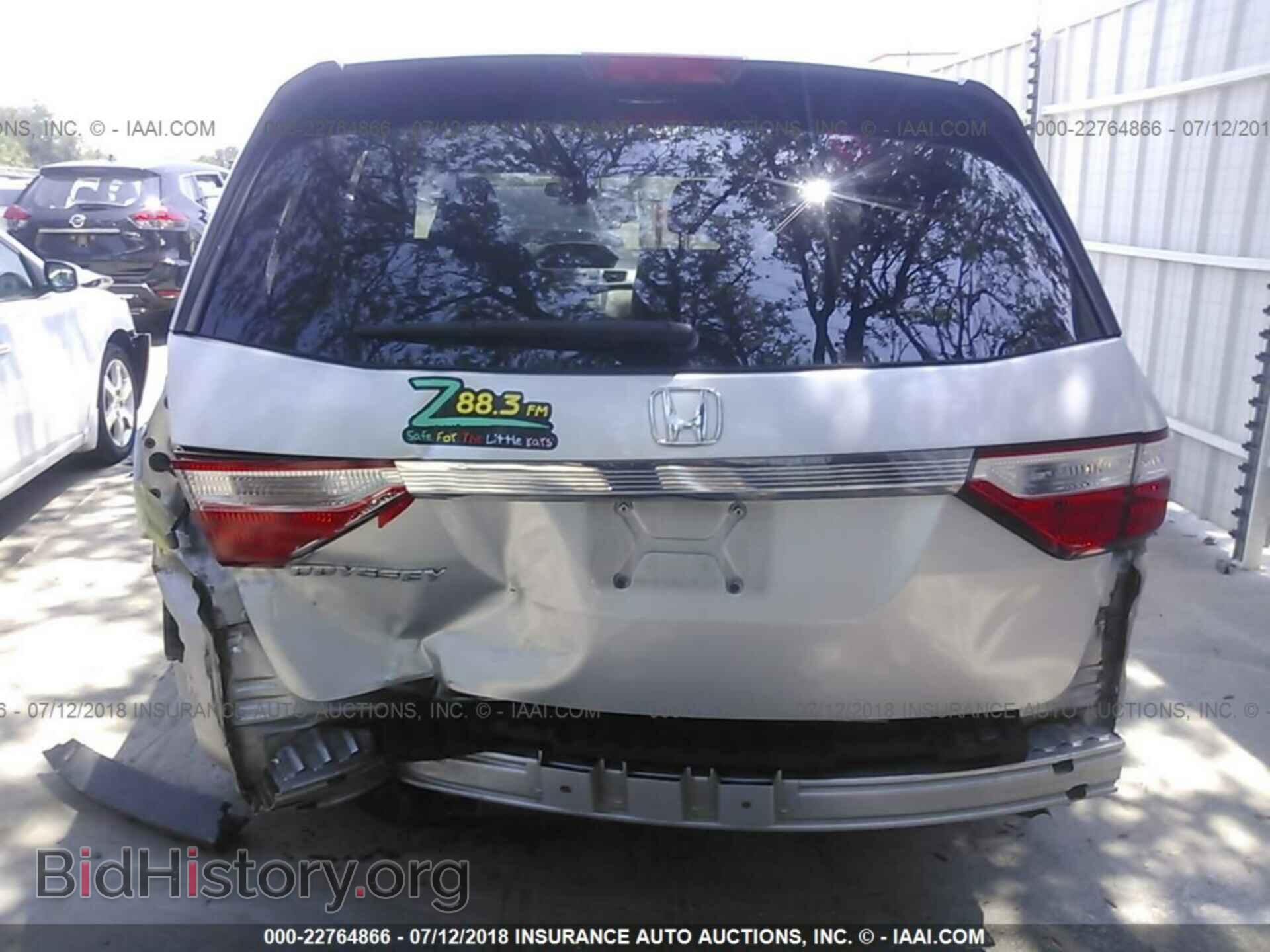 2012 Honda Odyssey - VIN: 5FNRL5H28CB064536 - Фото 6