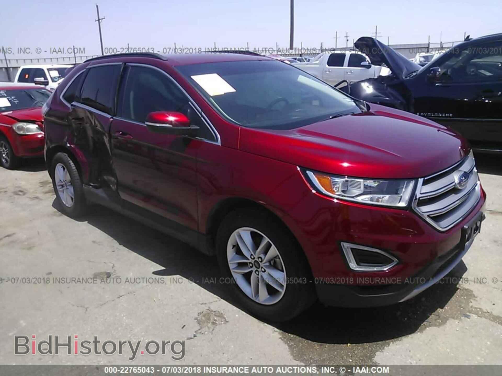 Фотография 2FMTK3J93FBC20418 - Ford Edge 2015