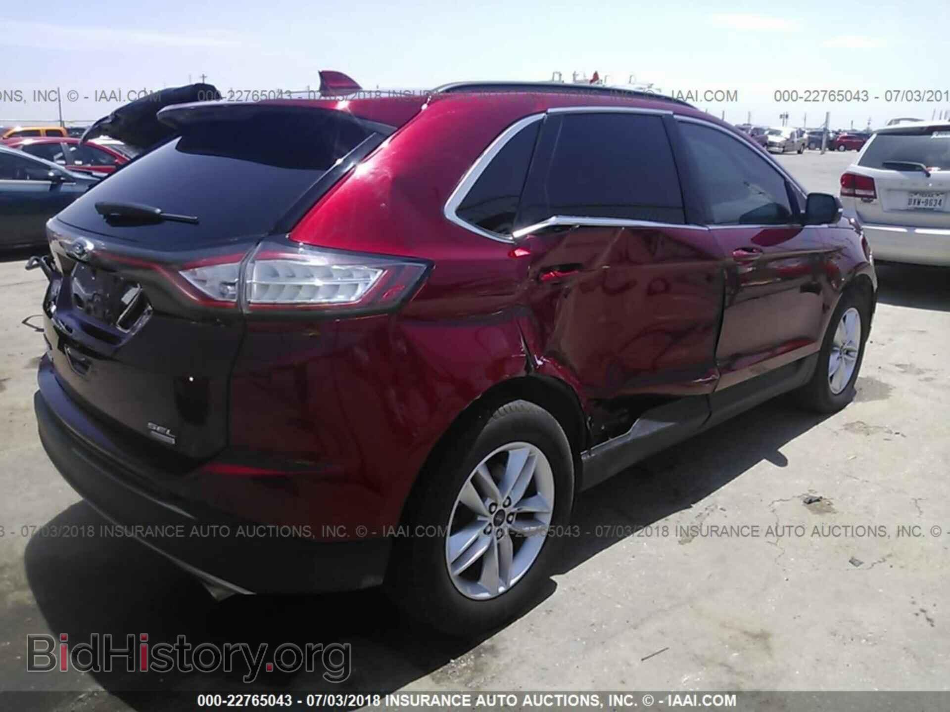 2015 Ford Edge - VIN: 2FMTK3J93FBC20418 - Фото 4