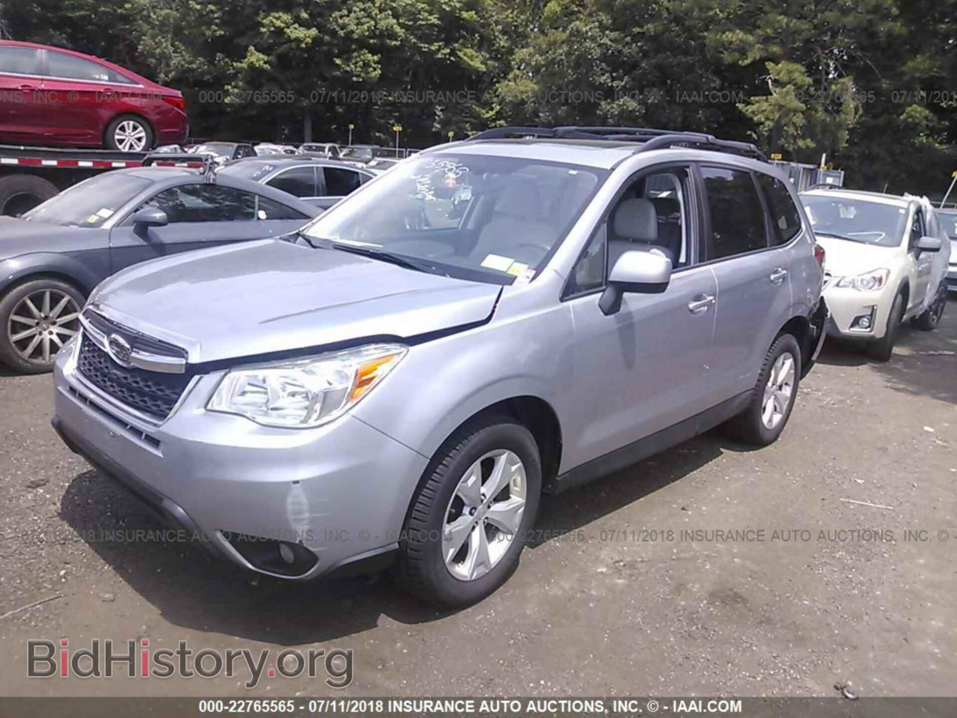 2015 Subaru Forester - VIN: JF2SJADC0FH462845 - Фото 2